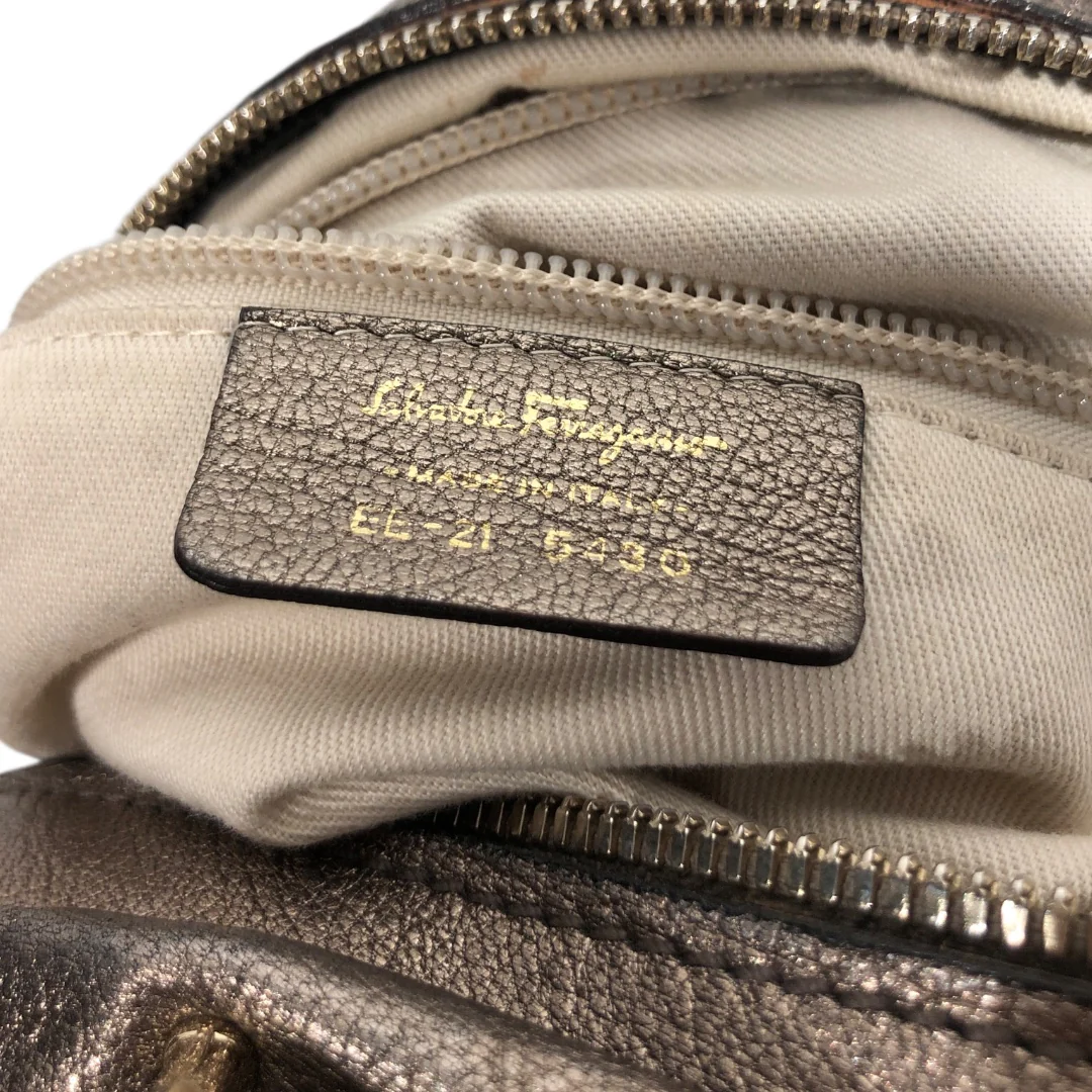 Salvatore Ferragamo/Hand Bag/GLD/MATALIC GOLD