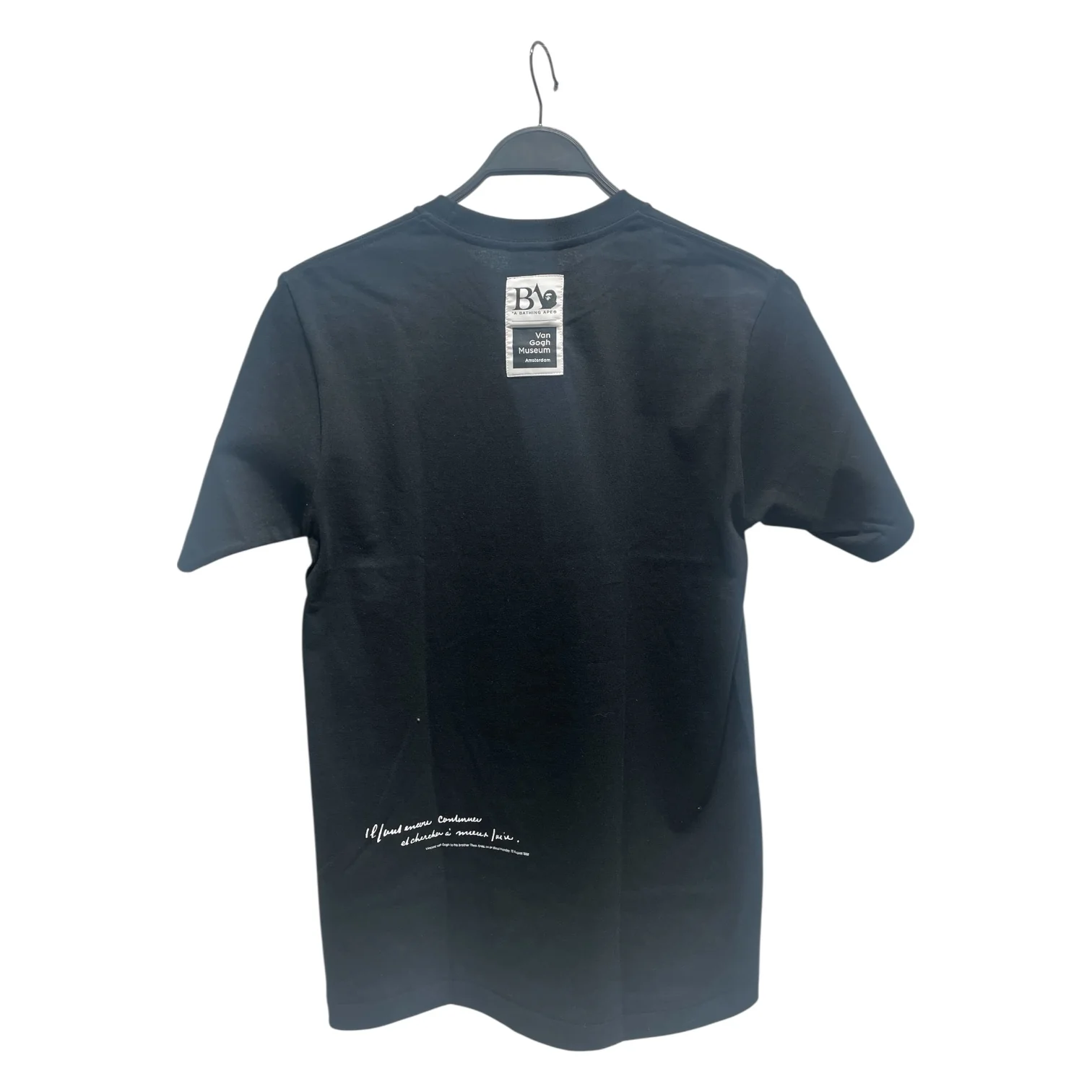 273-a-bathing-ape-t-shirt-s-cotton-blk-graphic-van-gogh-museum-2.webp A BATHING APE/T-Shirt/S/Cotton/BLK/Graphic/VAN GOGH MUSEUM