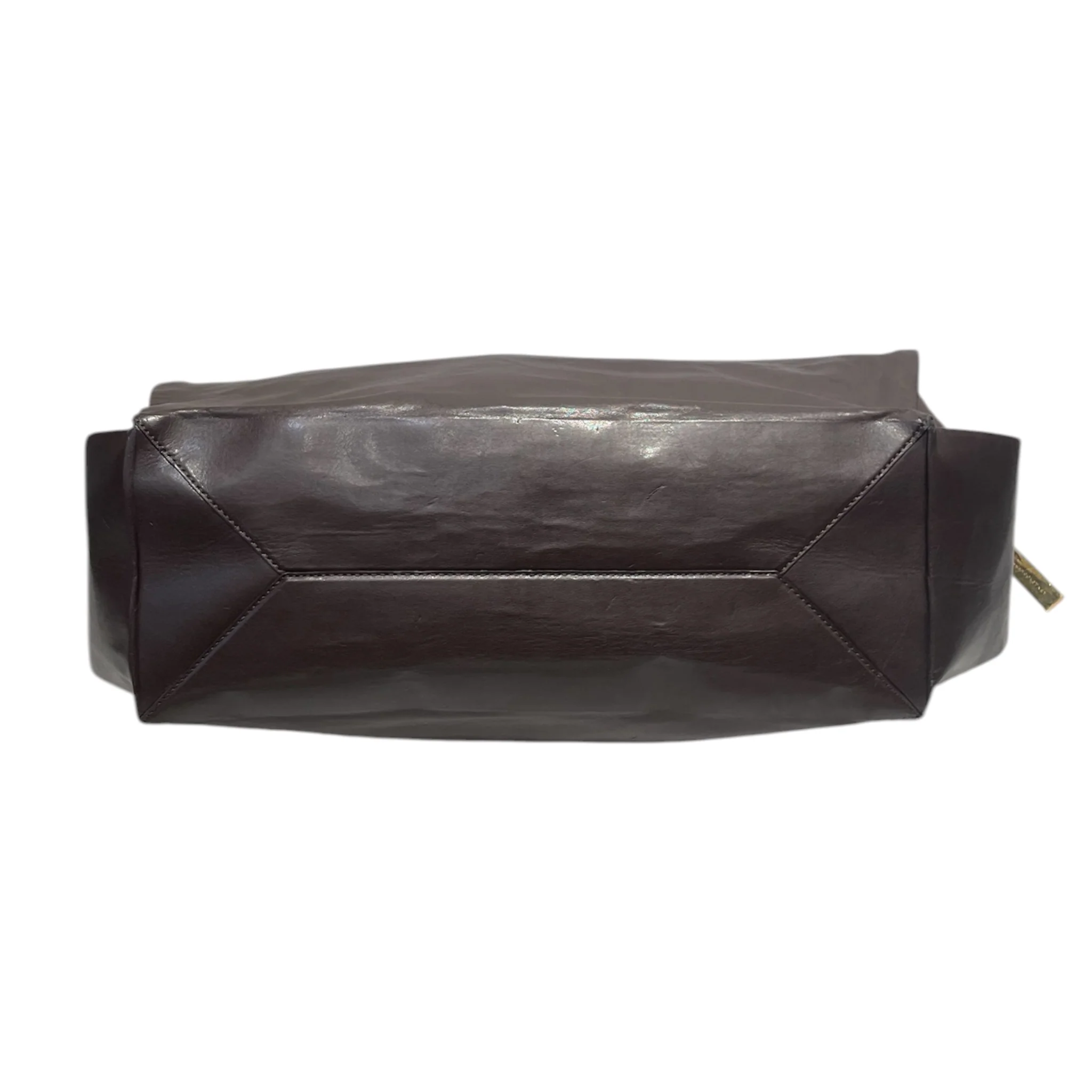 STELLAMcCARTNEY/Tote Bag/Leather/BRW/Hobo/Shoulder Bag w/Pouch