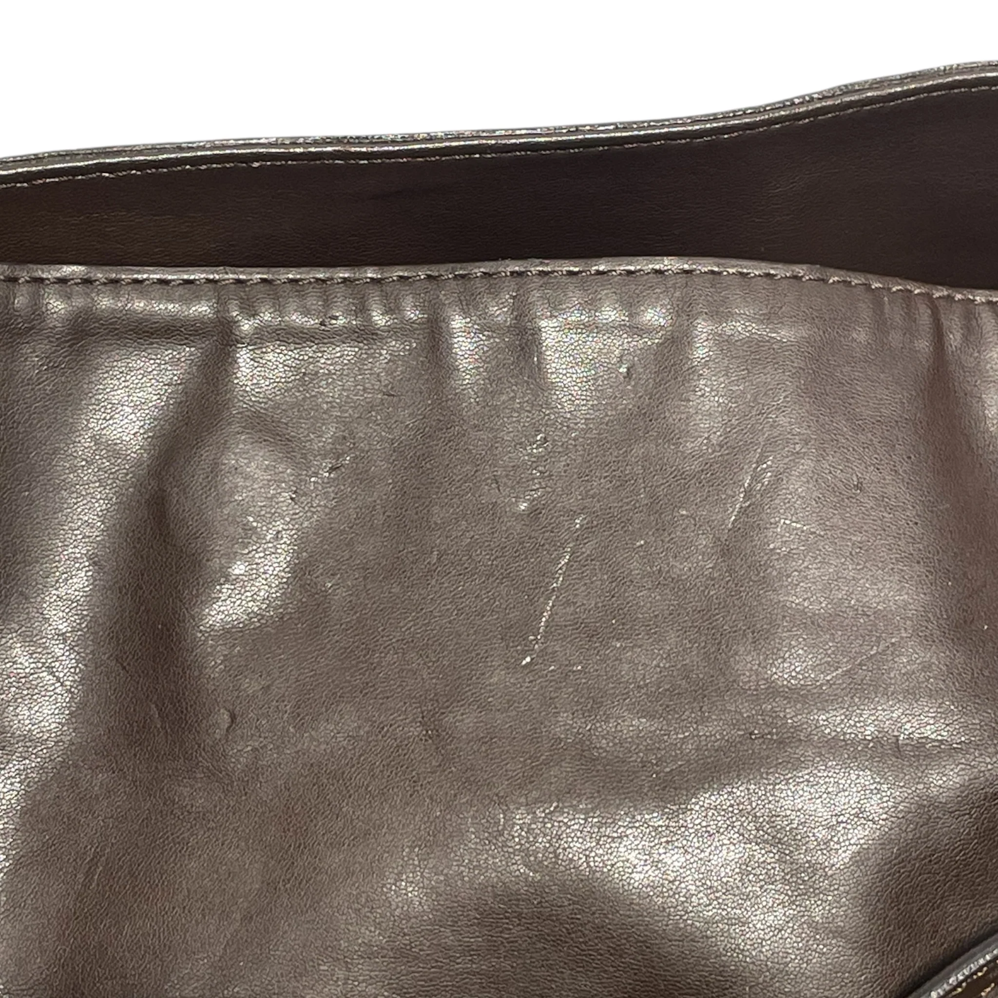 STELLAMcCARTNEY/Tote Bag/Leather/BRW/Hobo/Shoulder Bag w/Pouch