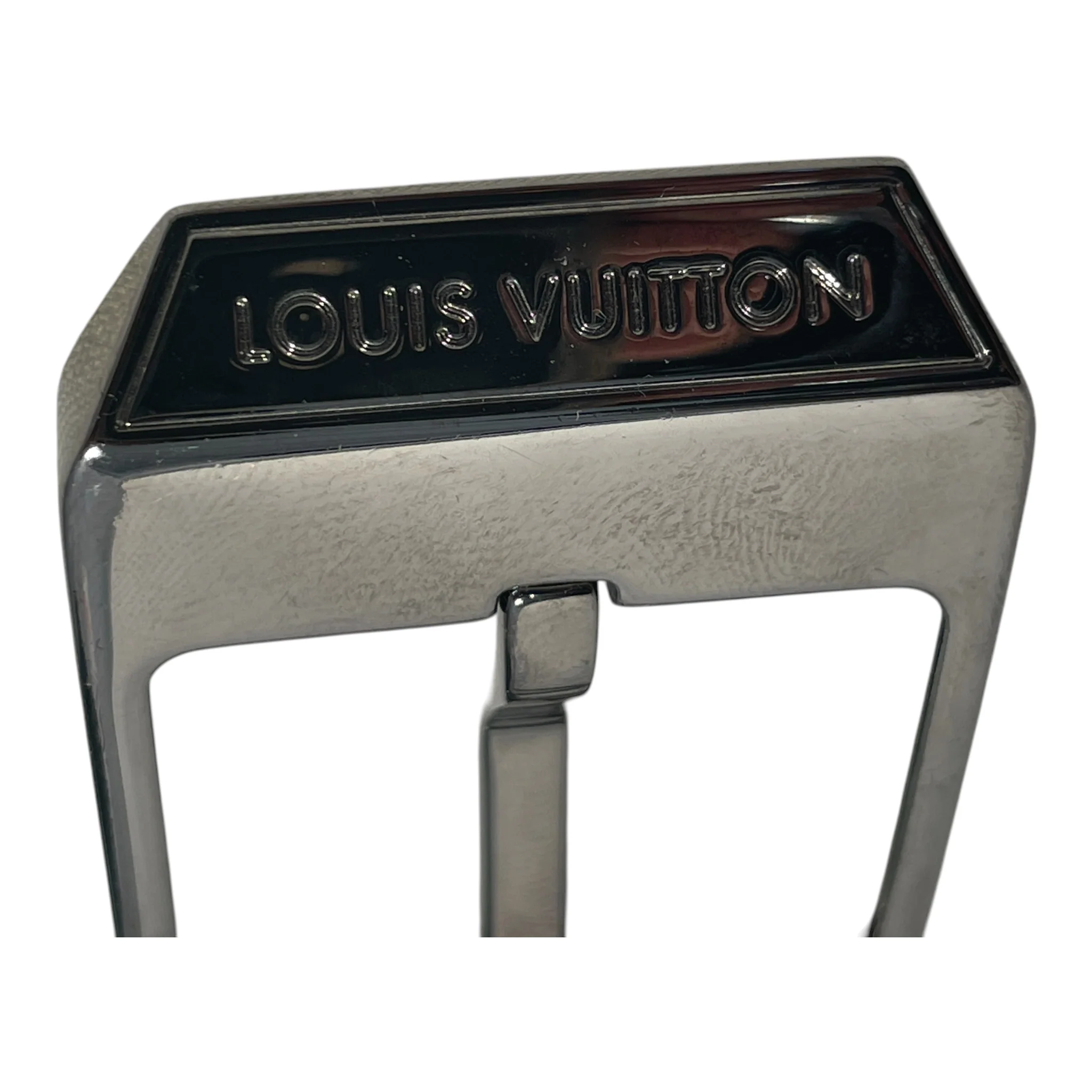 LOUIS VUITTON/Belt/Leather/BLK/REVERSIBLE/40/M6906