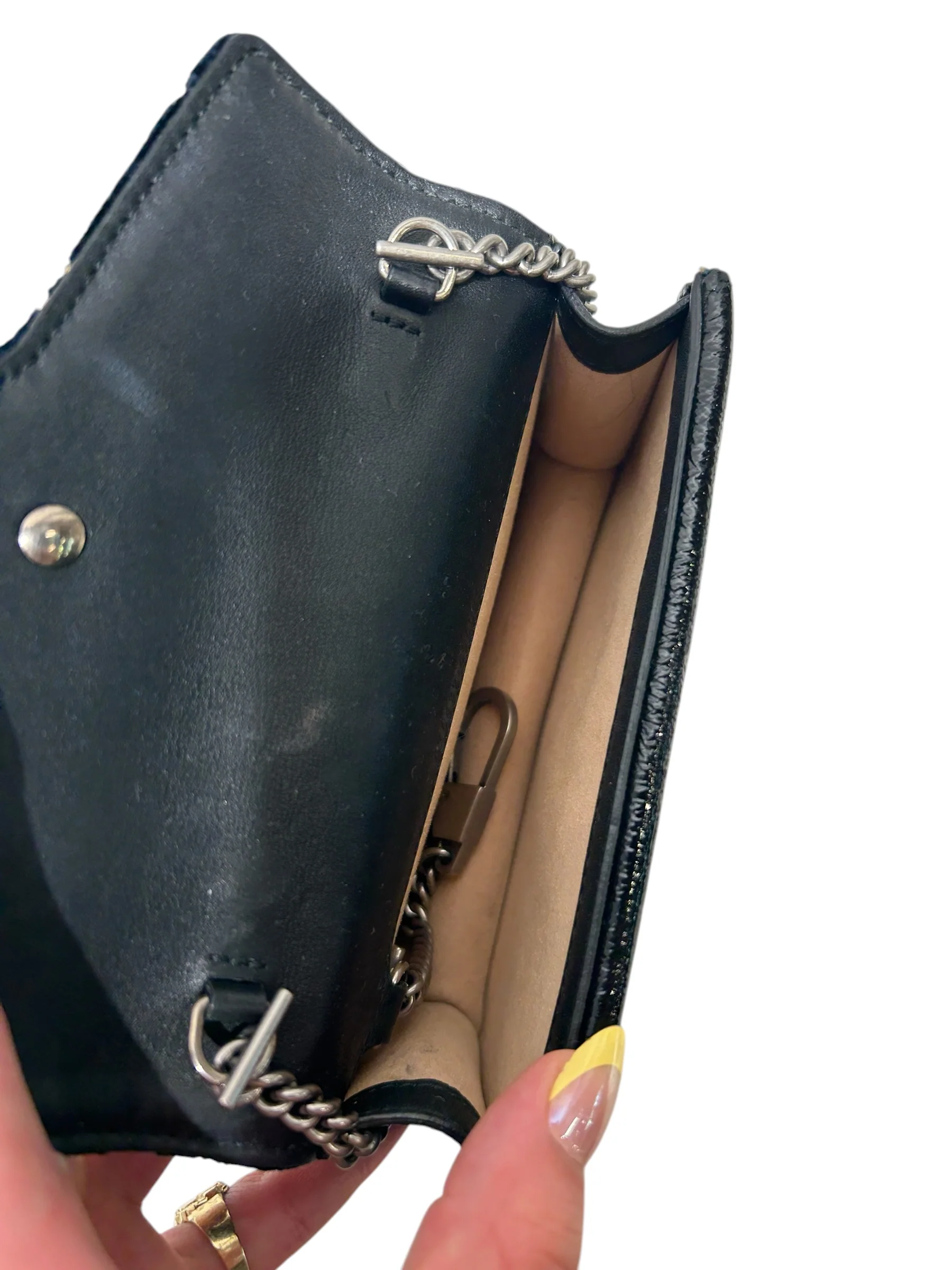 GUCCI/Bag/Monogram/Suede/NVY/GG NAVY VELVET DIONYSUS