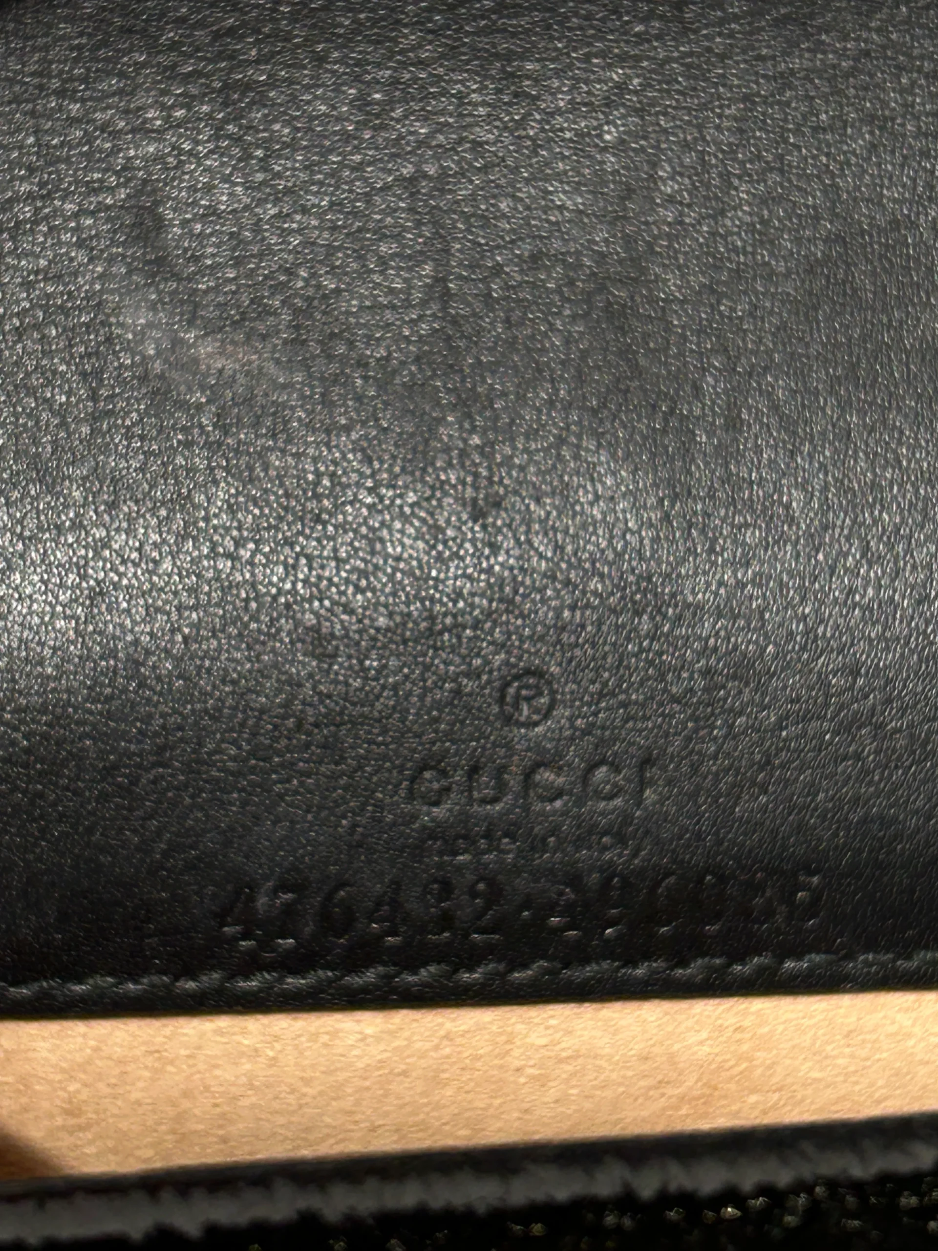 GUCCI/Bag/Monogram/Suede/NVY/GG NAVY VELVET DIONYSUS