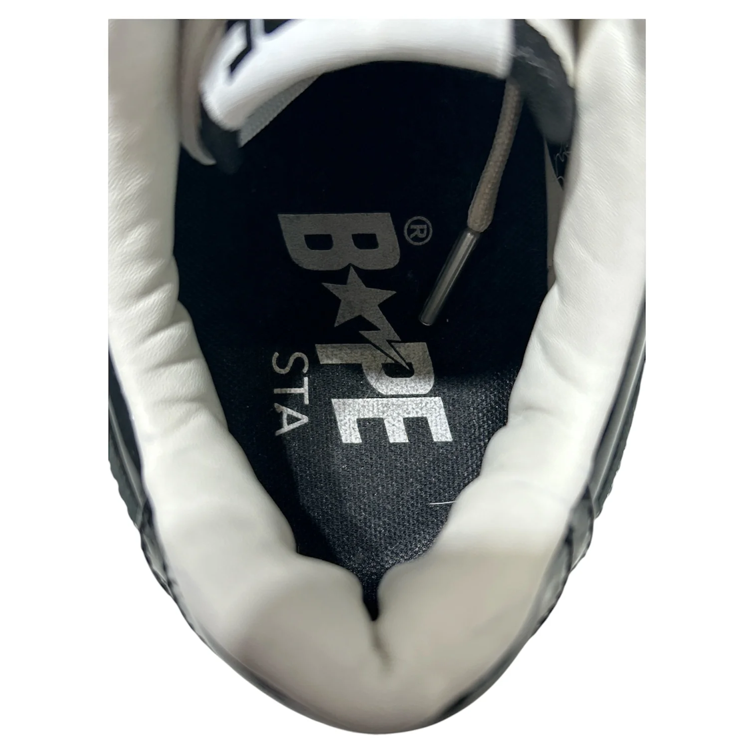 A BATHING APE/Low-Sneakers/US 7/WHT/