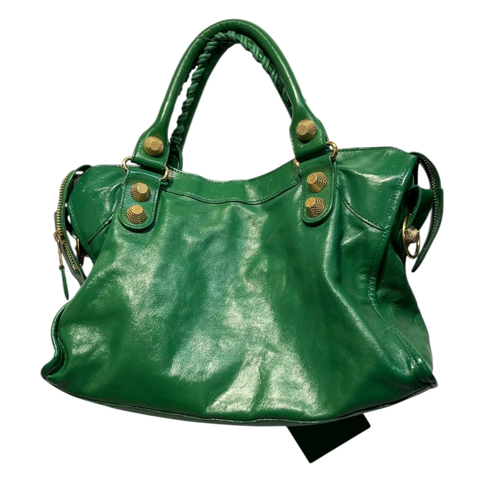 BALENCIAGA/Hand Bag/Lambskin/GRN/