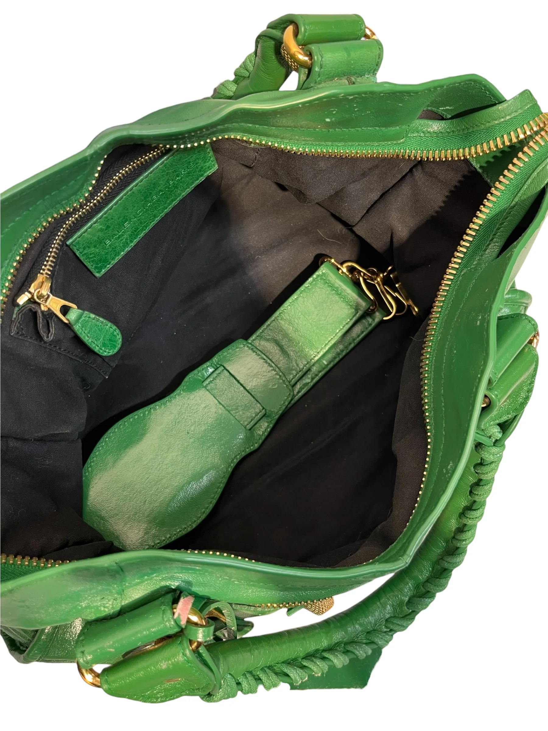 BALENCIAGA/Hand Bag/Lambskin/GRN/