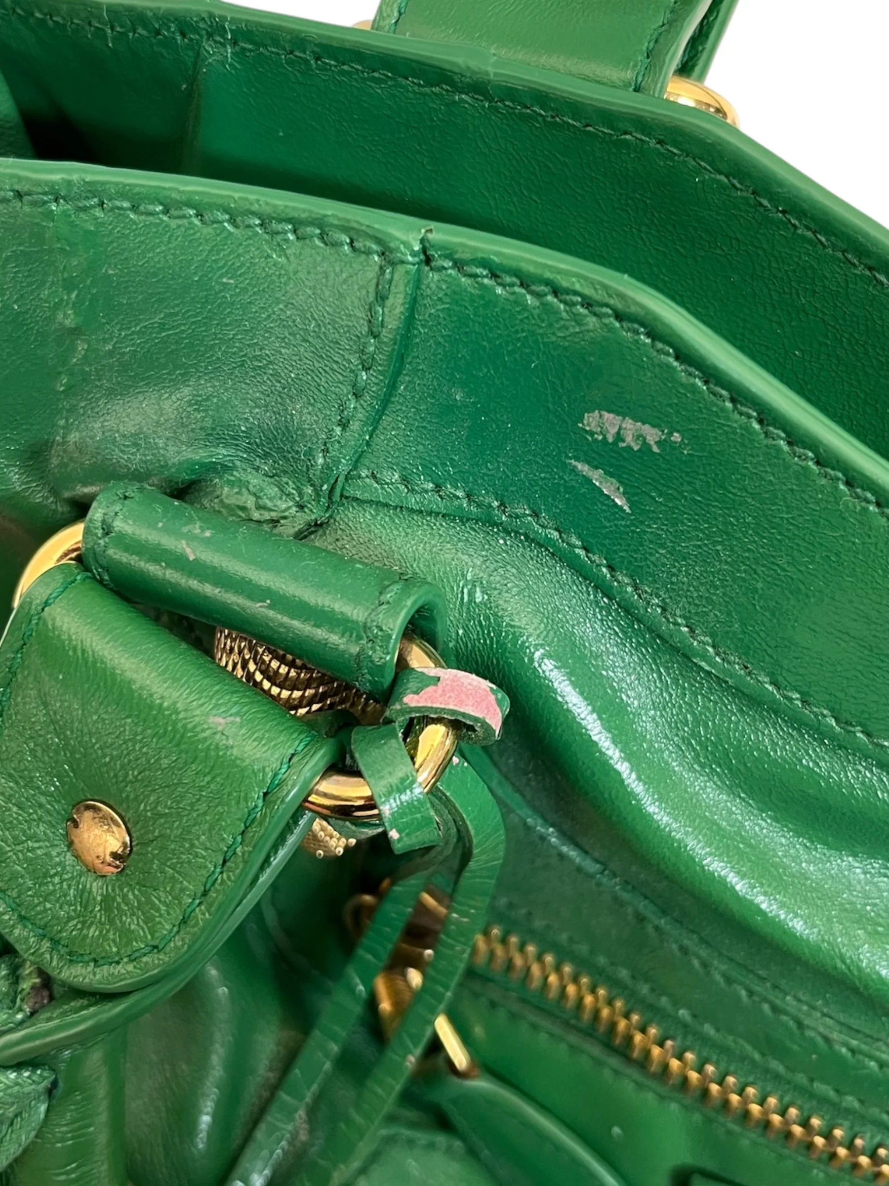 BALENCIAGA/Hand Bag/Lambskin/GRN/
