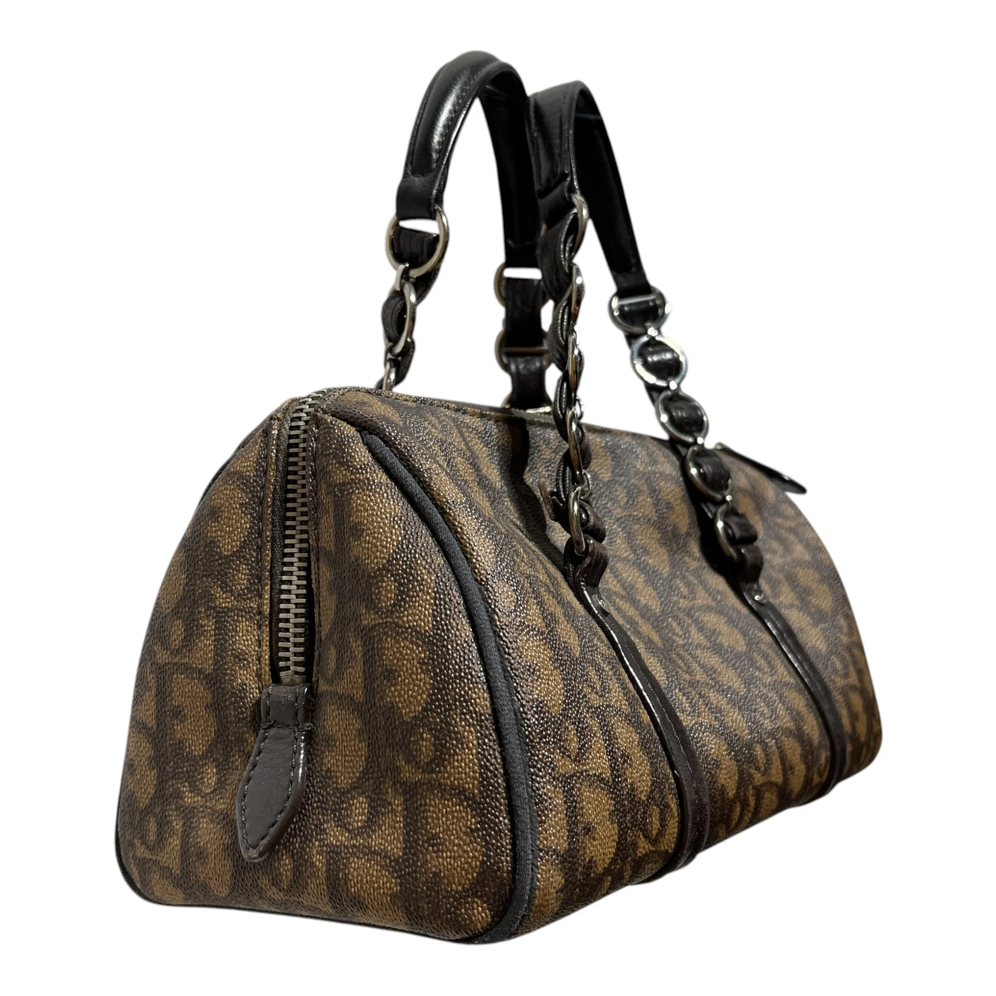 2767-christian-dior-hand-bag-monogram-leather-brw-mini-diorissimo-4.webp Christian Dior/Hand Bag/Monogram/Leather/BRW/MINI DIORISSIMO
