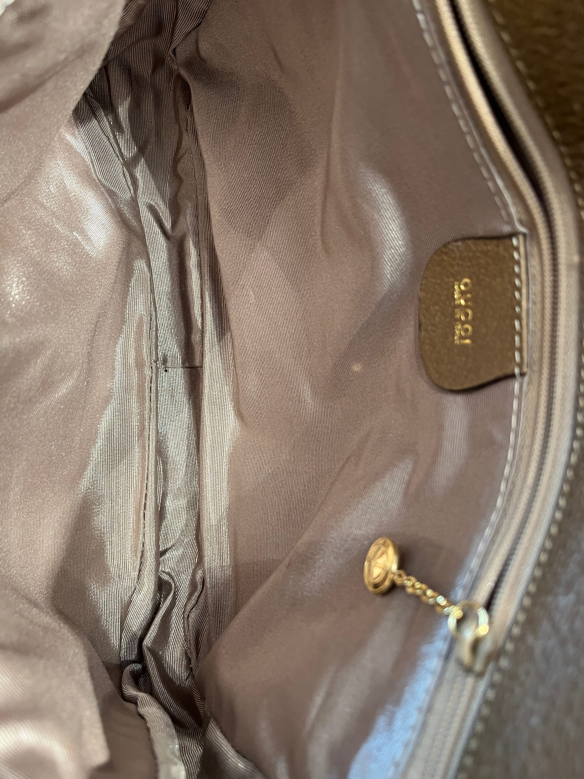 GUCCI/Cross Body Bag/Monogram/Leather/BEG/001-113-0613