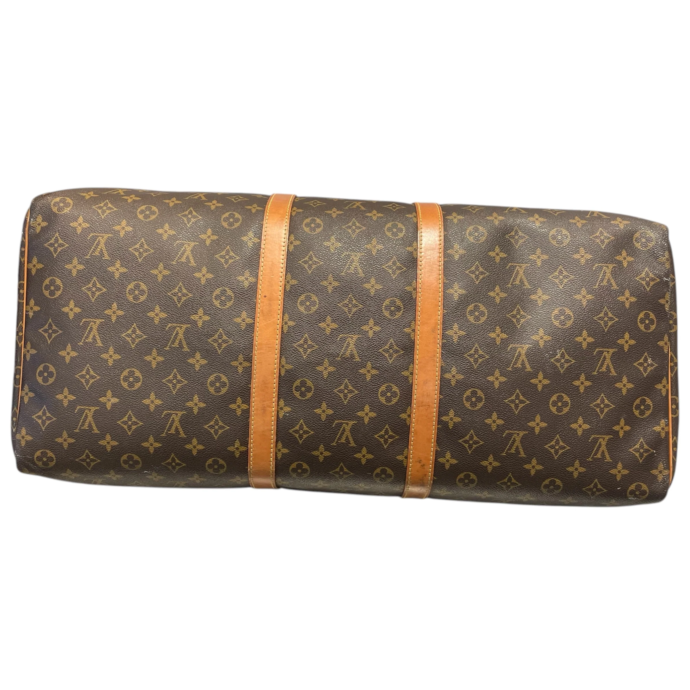 LOUIS VUITTON/Luggage/Leather/BRW/Keepall 50