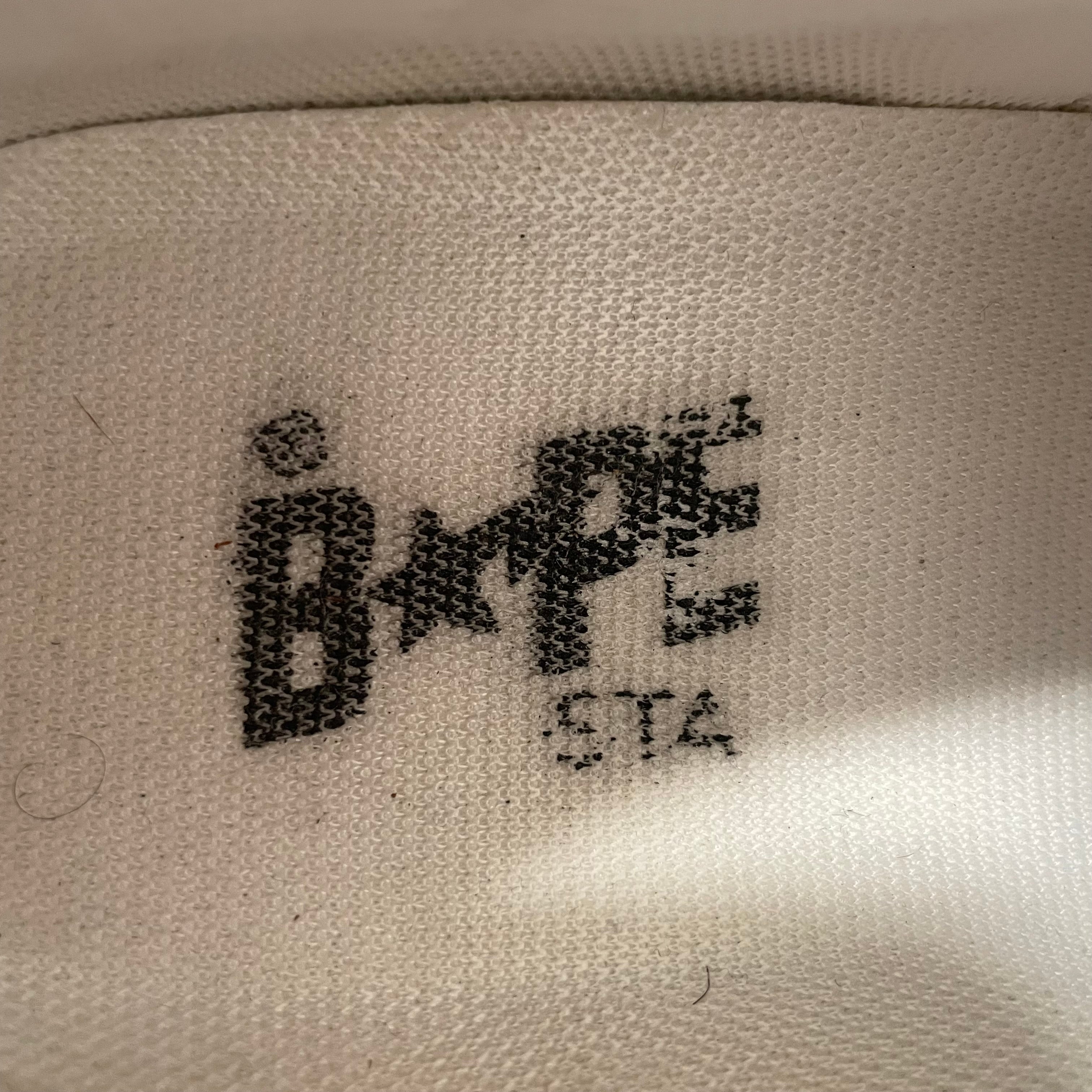 BAPE STA!/Low-Sneakers/US 7/All Over Print/PNK/