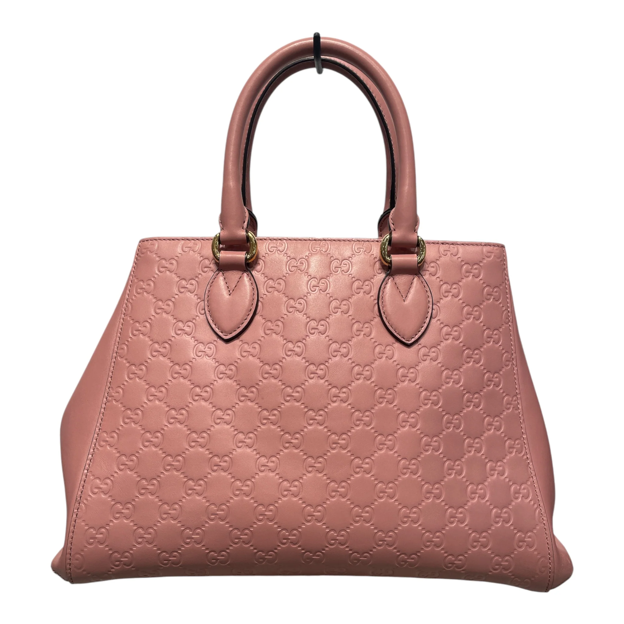 GUCCI/Bag/Leather/PNK/EMBOSSED LEATHER BAG