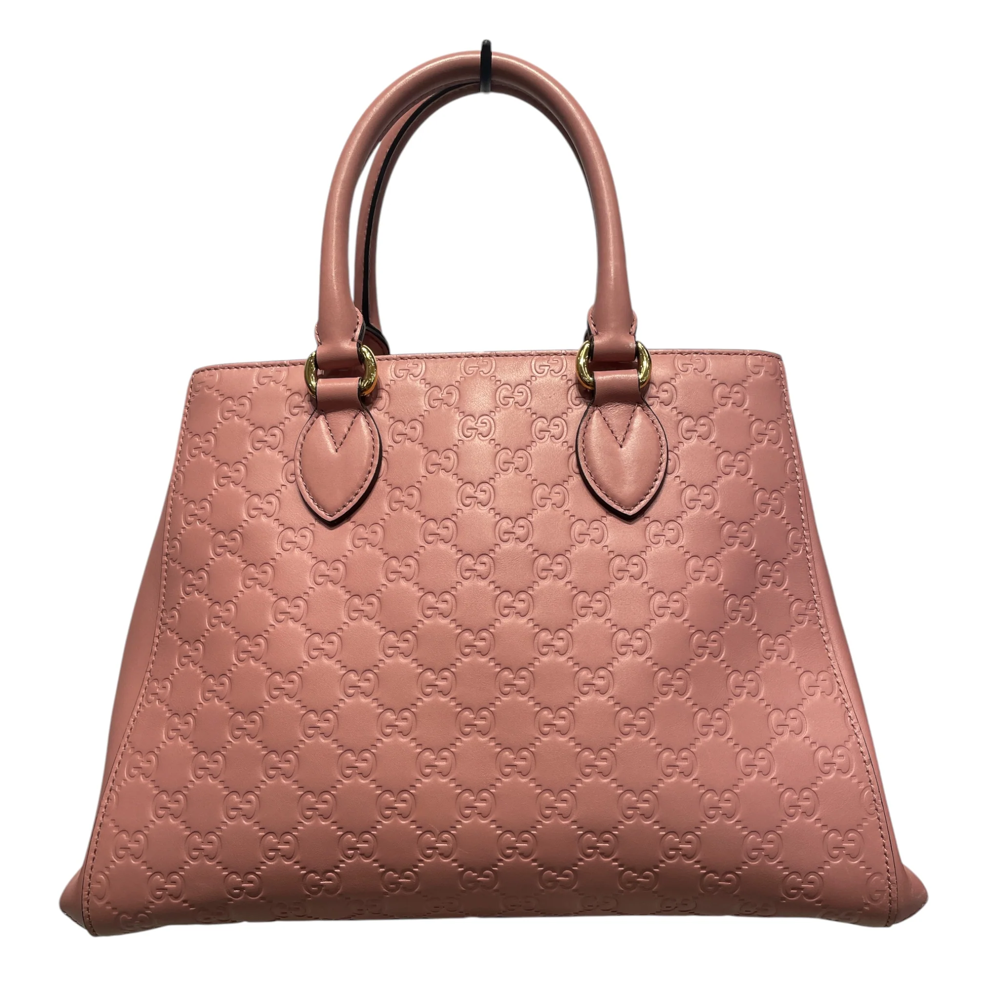 GUCCI/Bag/Leather/PNK/EMBOSSED LEATHER BAG