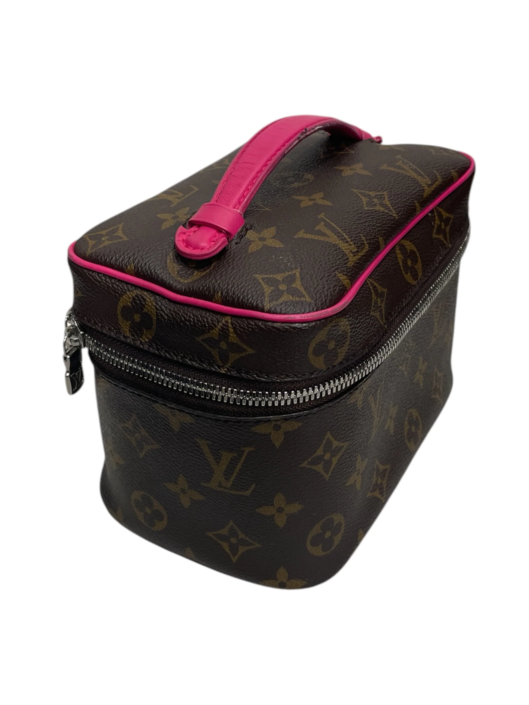 LOUIS VUITTON/Bag/Monogram/Leather/BRW/PINKSTRAP