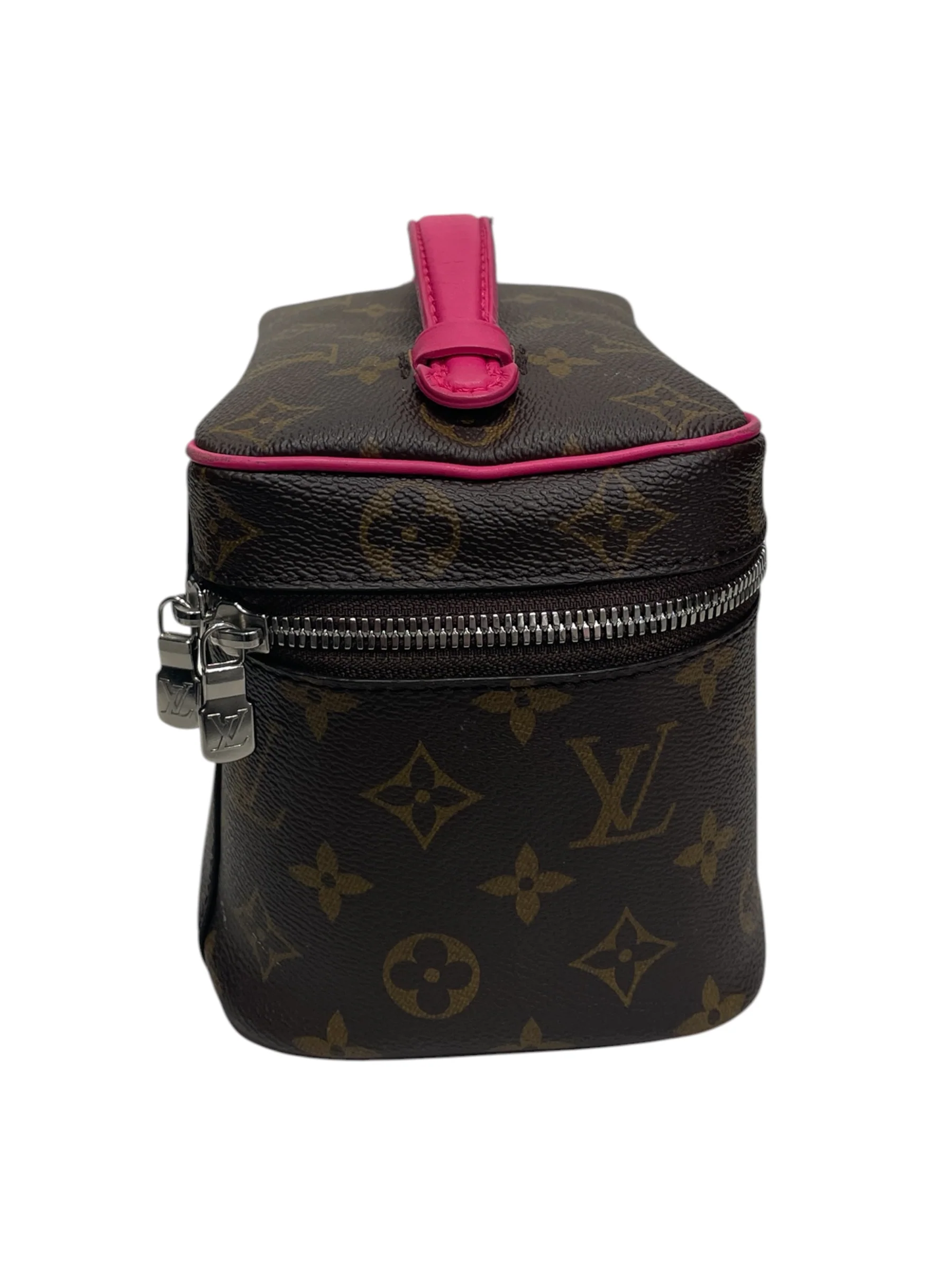 LOUIS VUITTON/Bag/Monogram/Leather/BRW/PINKSTRAP