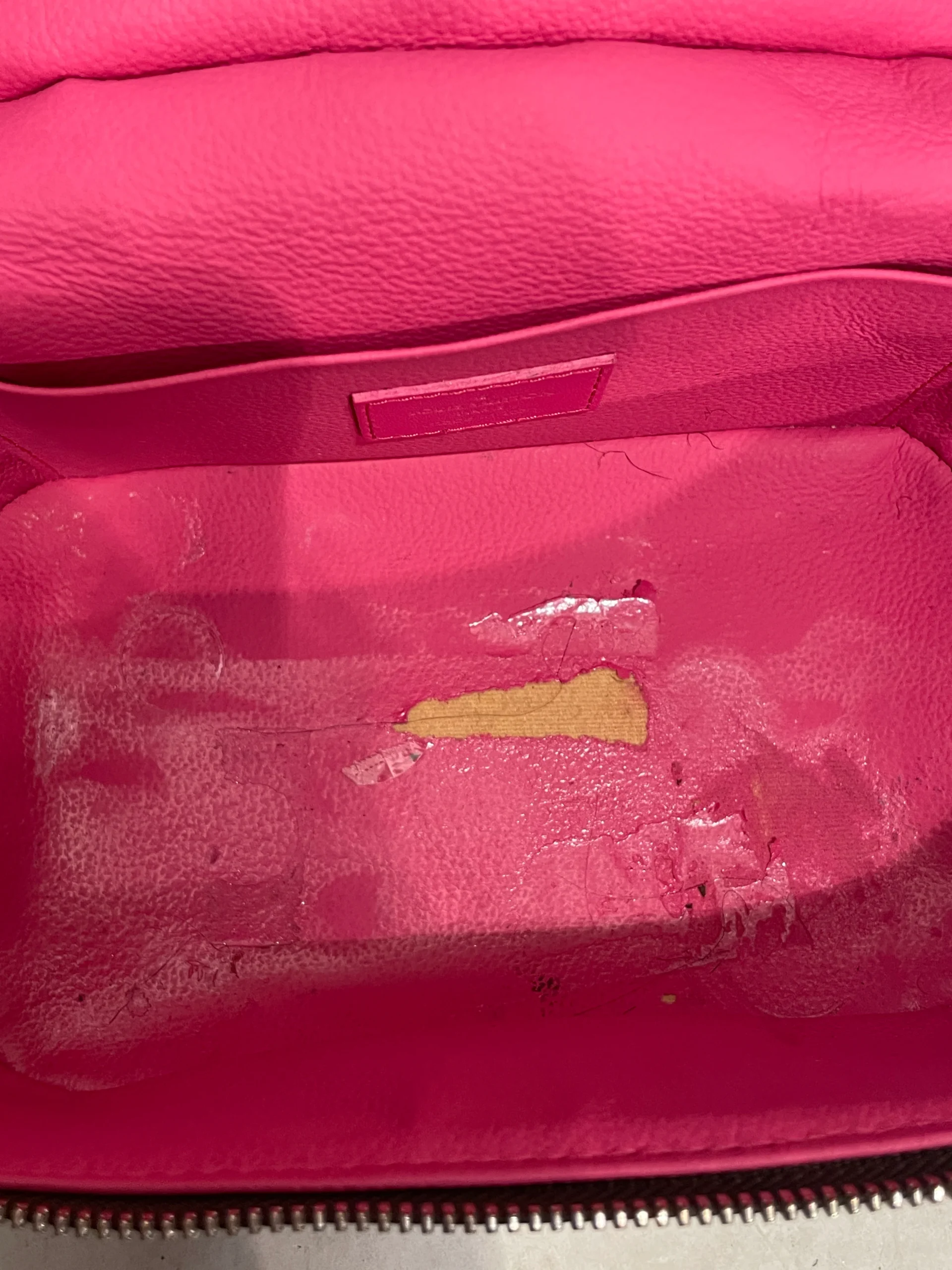 LOUIS VUITTON/Bag/Monogram/Leather/BRW/PINKSTRAP
