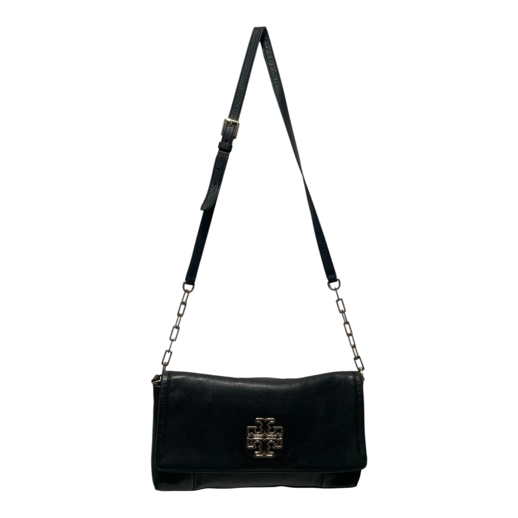TORY BURCH/Cross Body Bag/Leather/BLK/eleanor