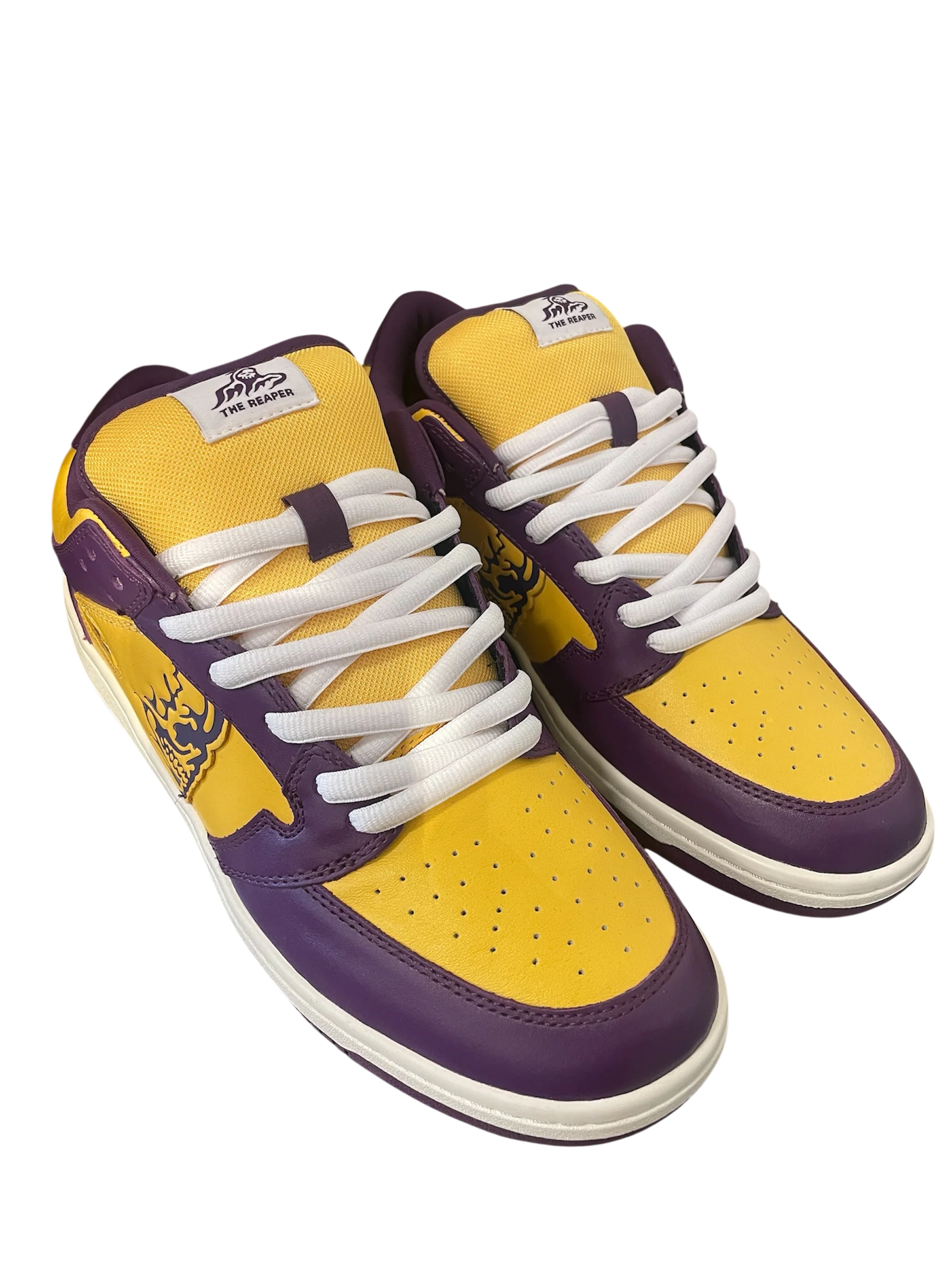 WARREN LOTAS/Low-Sneakers/US 10.5/Leather/YEL/WARREN LOTAS REAPER LA