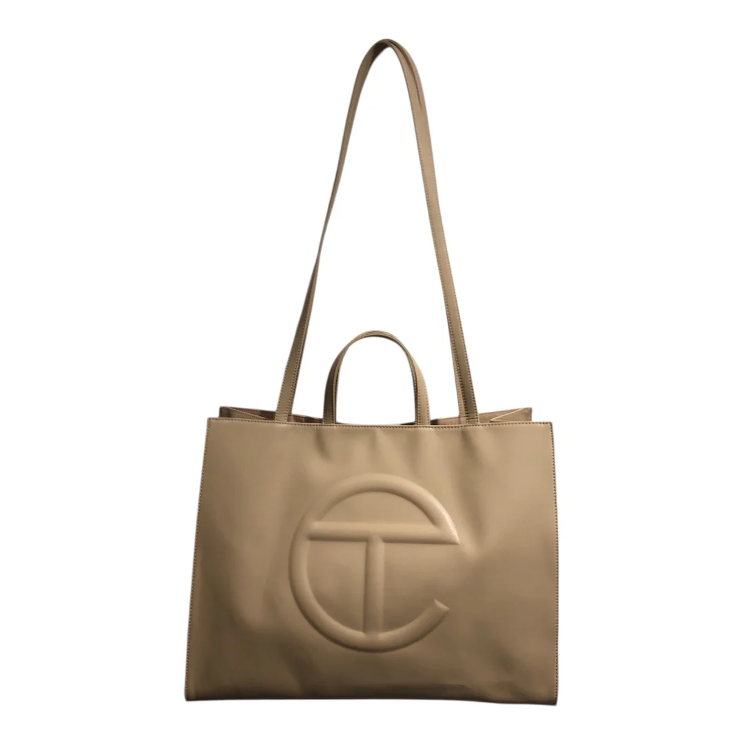 Telfar/Tote Bag/BEG/LARGE SHOPPING BAG