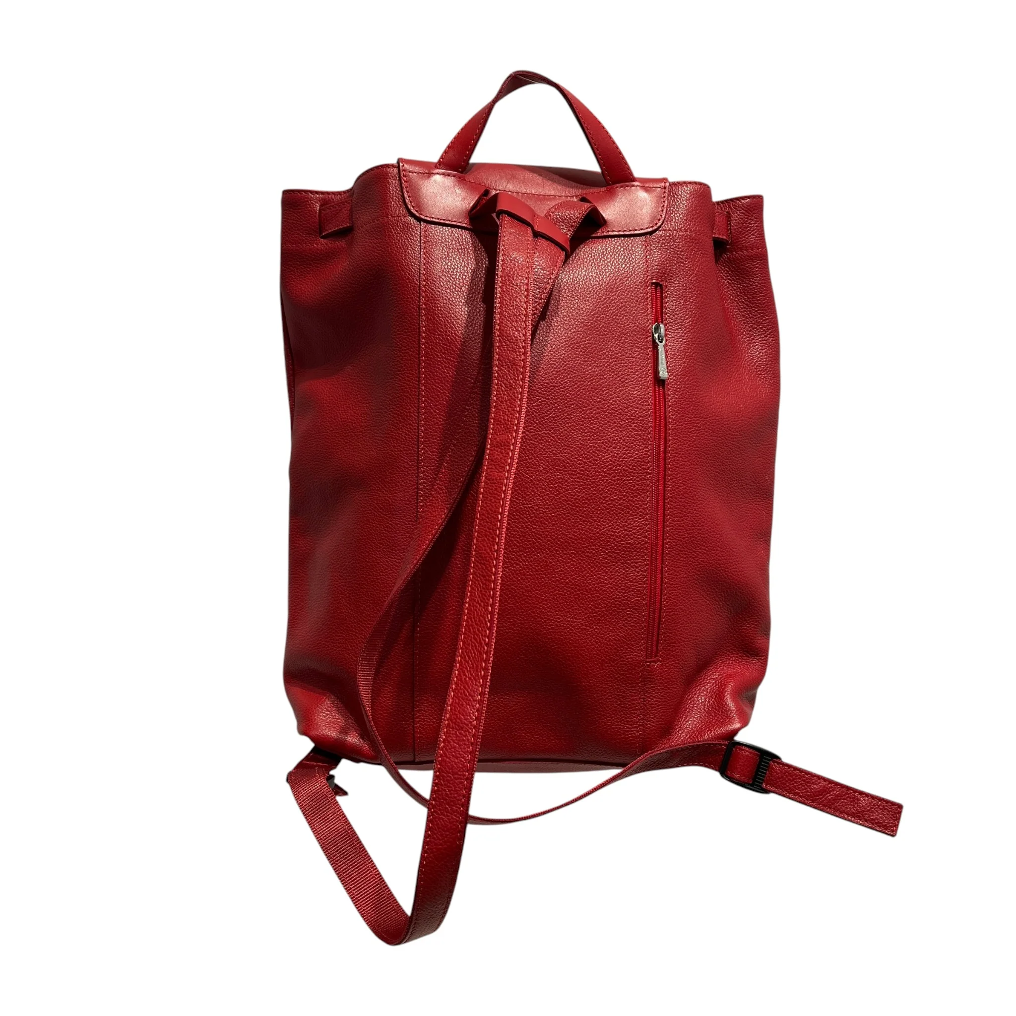 LONGCHAMP/Backpack/Leather/RED/LE FOULONNE BACKPACK