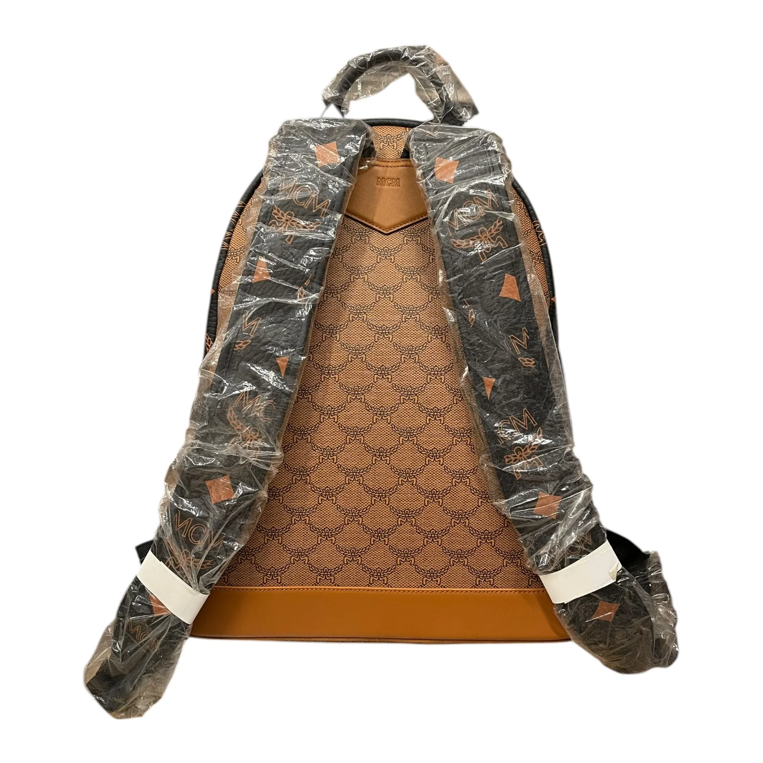MCM/Backpack/All Over Print/Leather/BEG/11282404