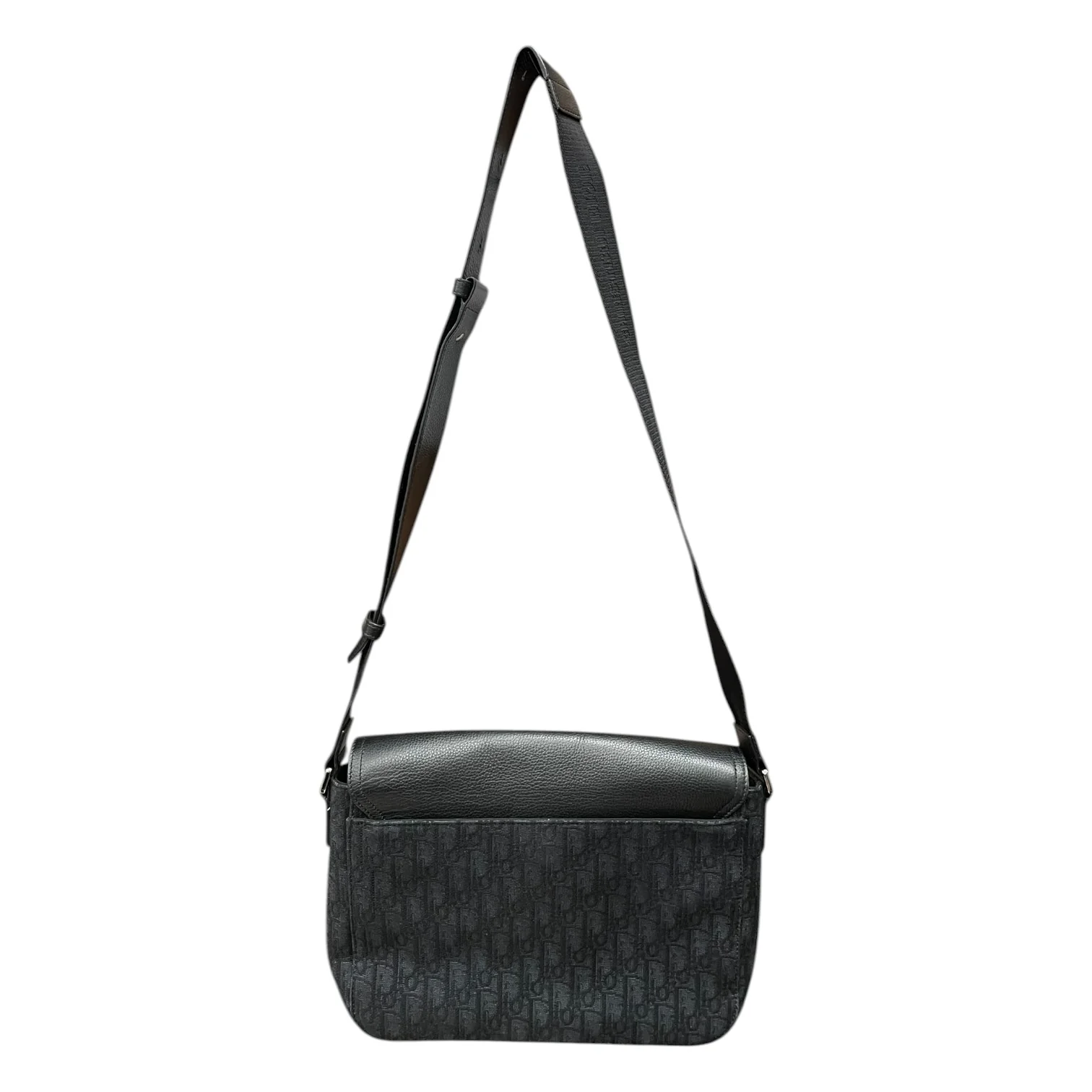 Christian Dior/Cross Body Bag/All Over Print/Leather/BLK/01BP 0254