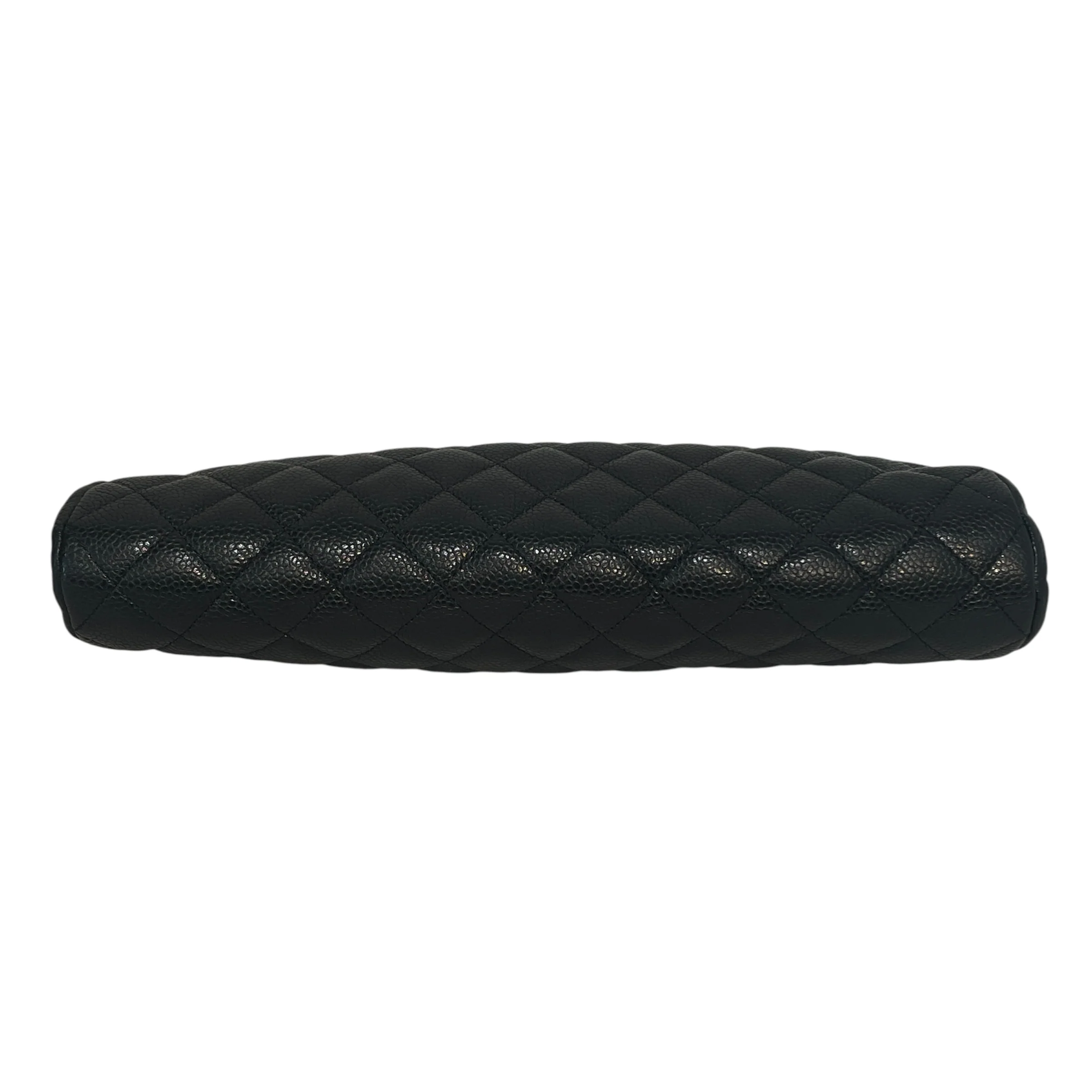 CHANEL/Clutch Bag/Leather/BLK/Timless CC Clutch