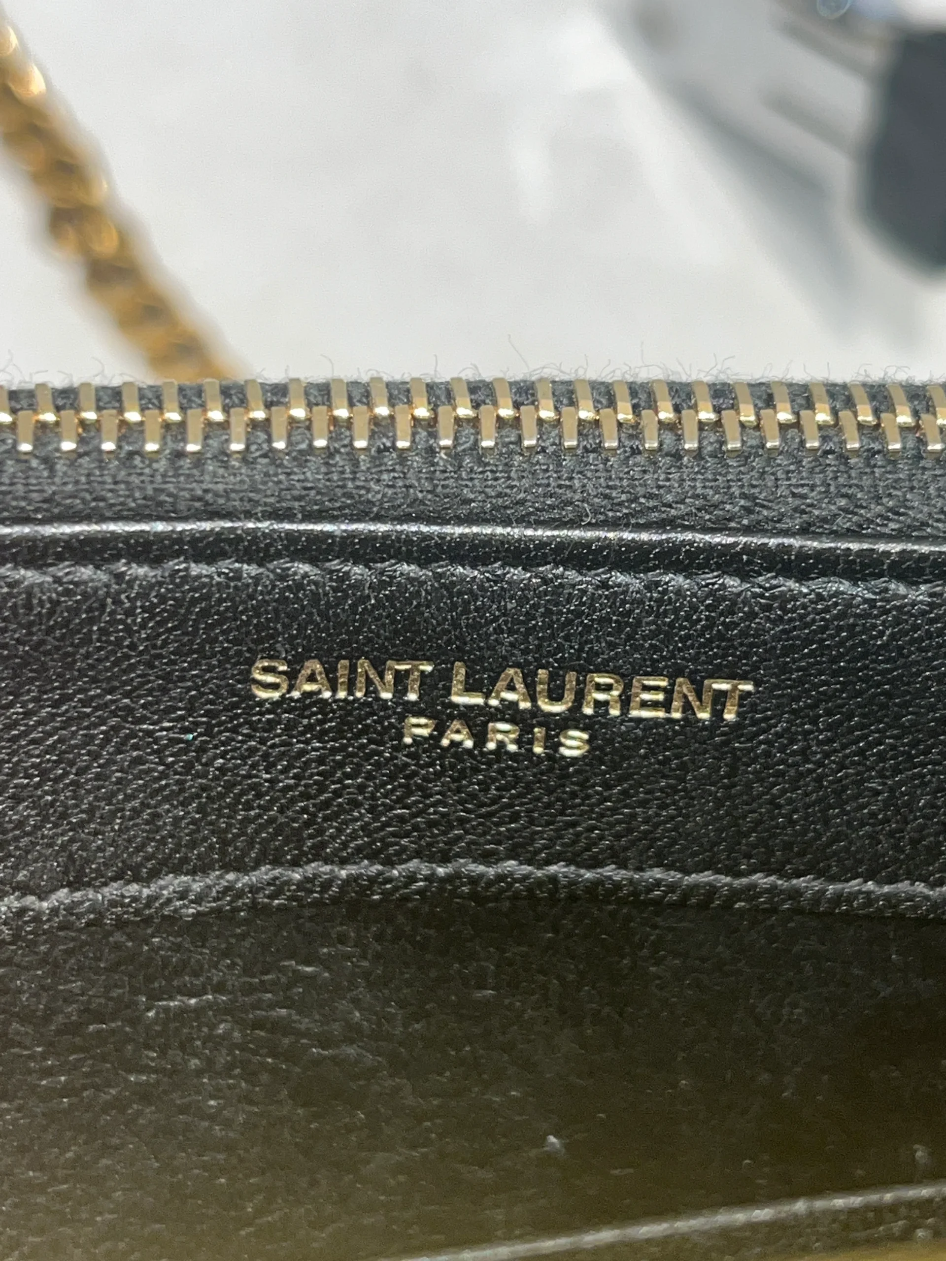YVES SAINT LAURENT/Cross Body Bag/Leather/GLD/YBL39