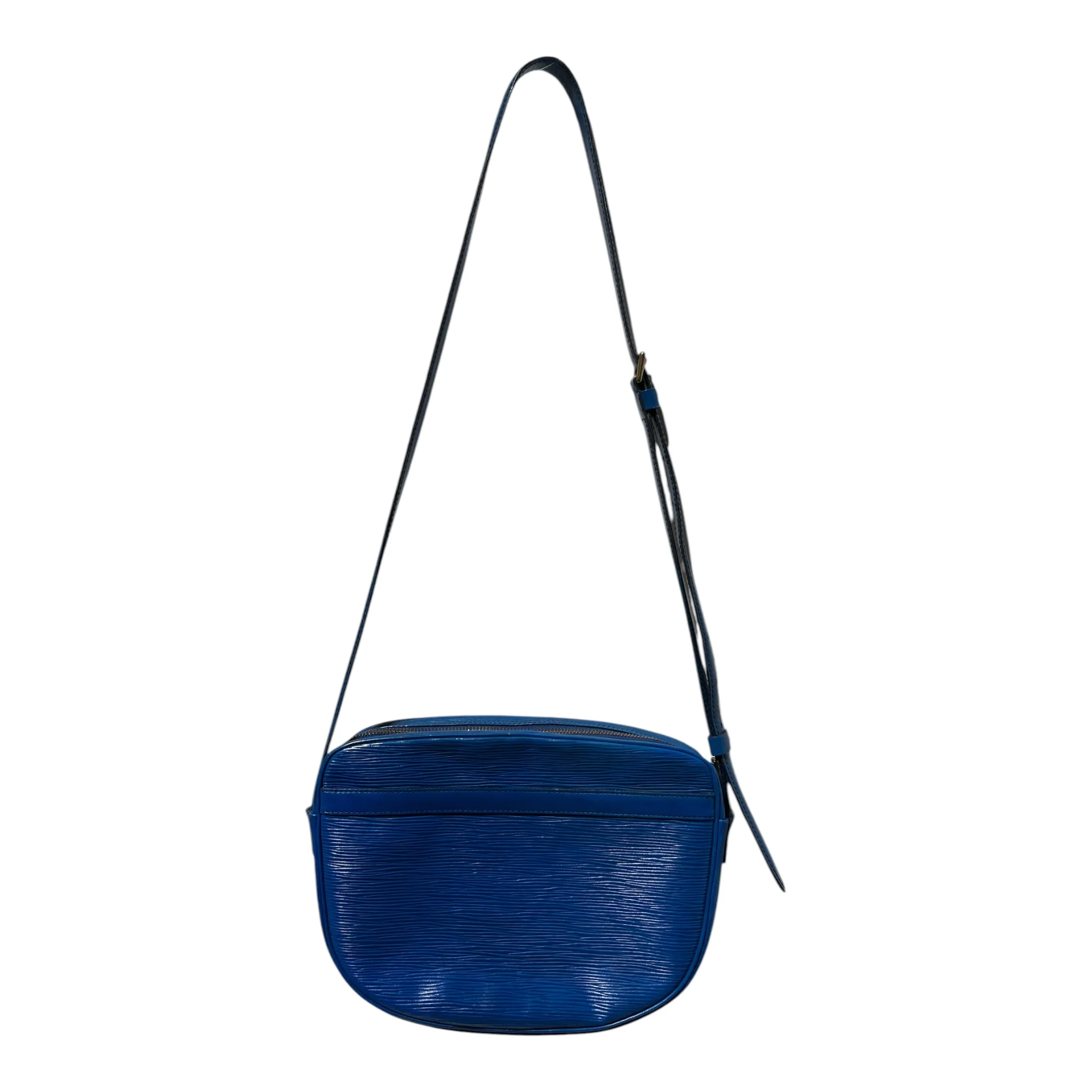 LOUIS VUITTON/Tote Bag/Leather/BLU/EPI LEATHER JEUNE FILLE