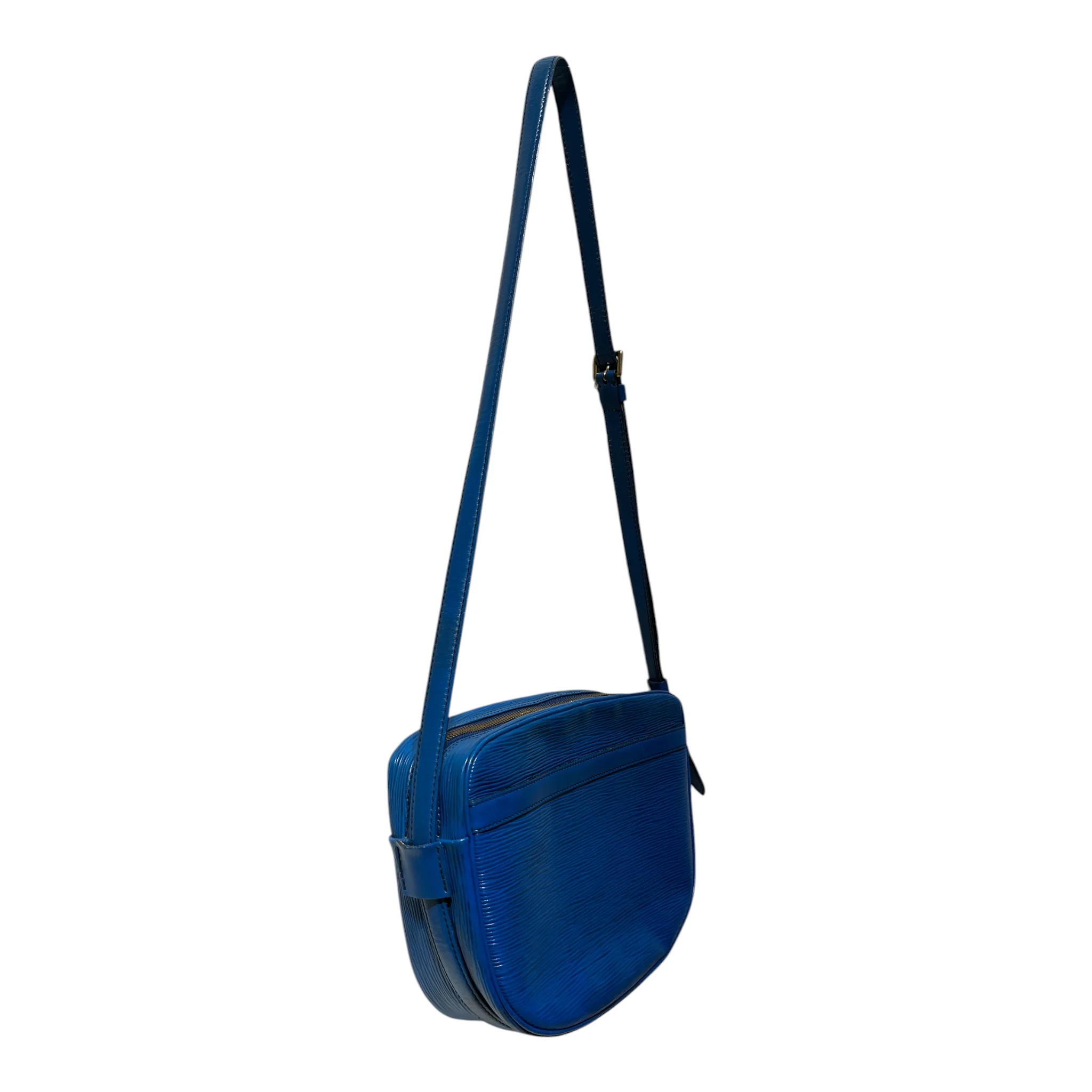 LOUIS VUITTON/Tote Bag/Leather/BLU/EPI LEATHER JEUNE FILLE