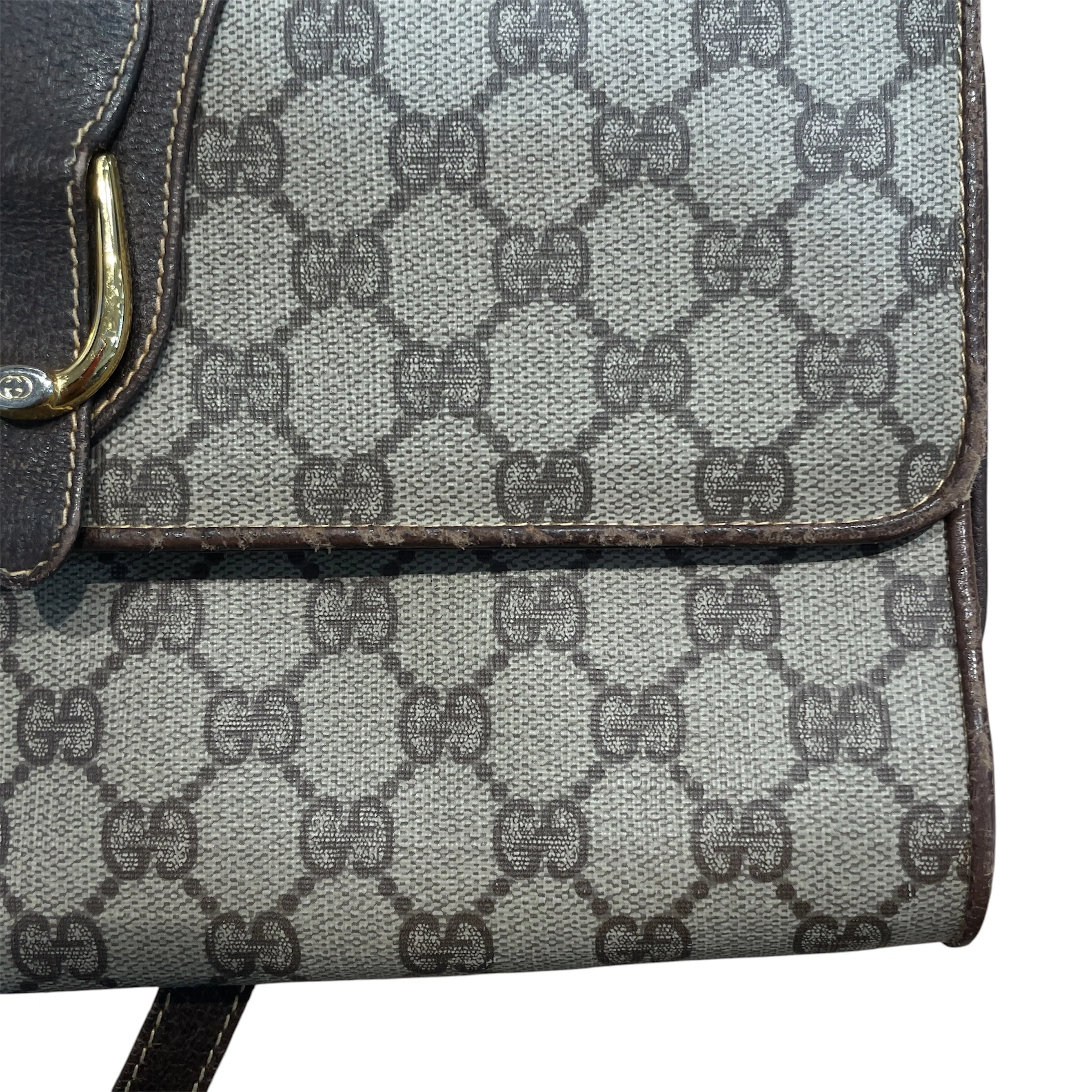 GUCCI/Bag/Monogram/Leather/MLT/Supreme Cluch BAg