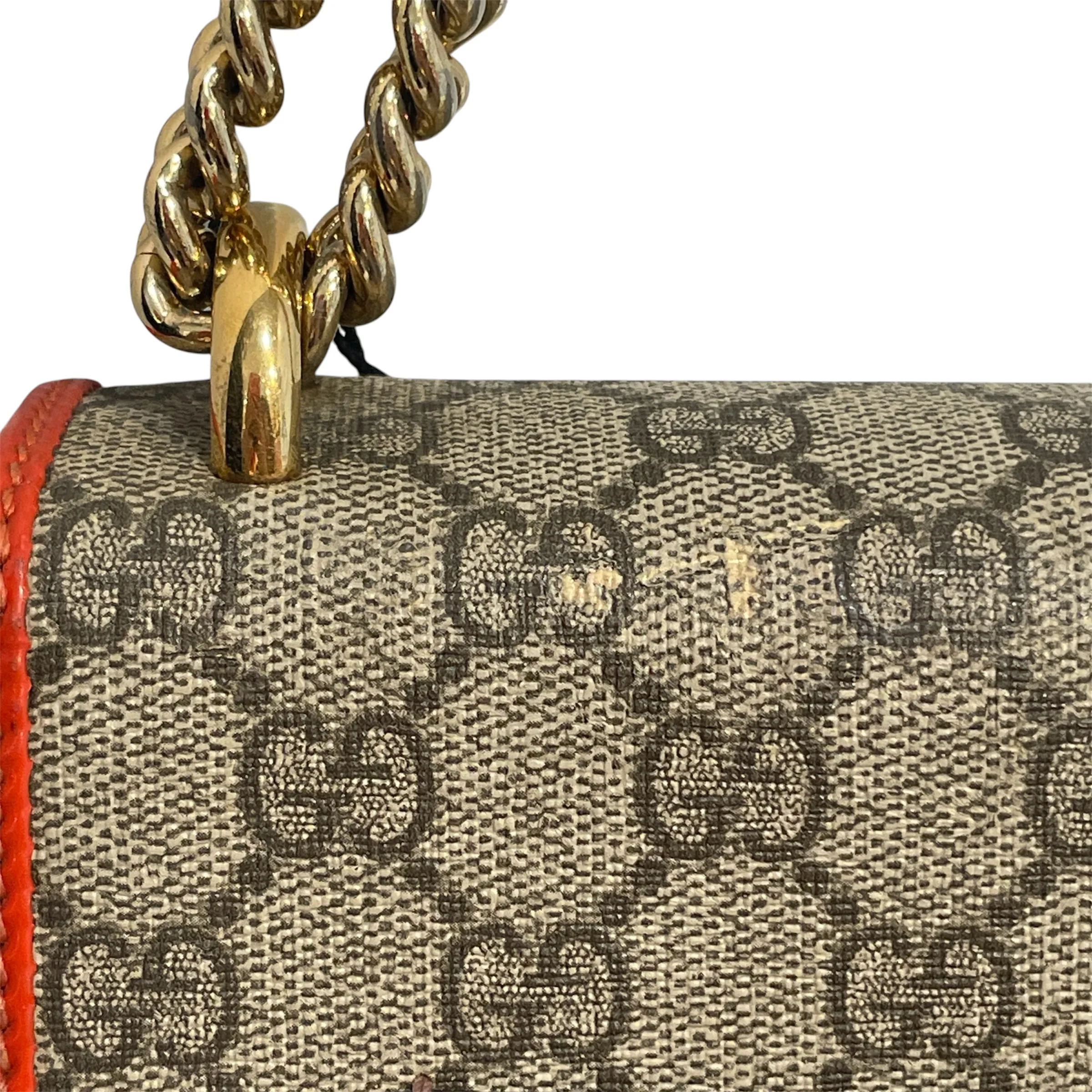 GUCCI/Bag/Monogram/Leather/MLT/Supreme Padlock Crossbody