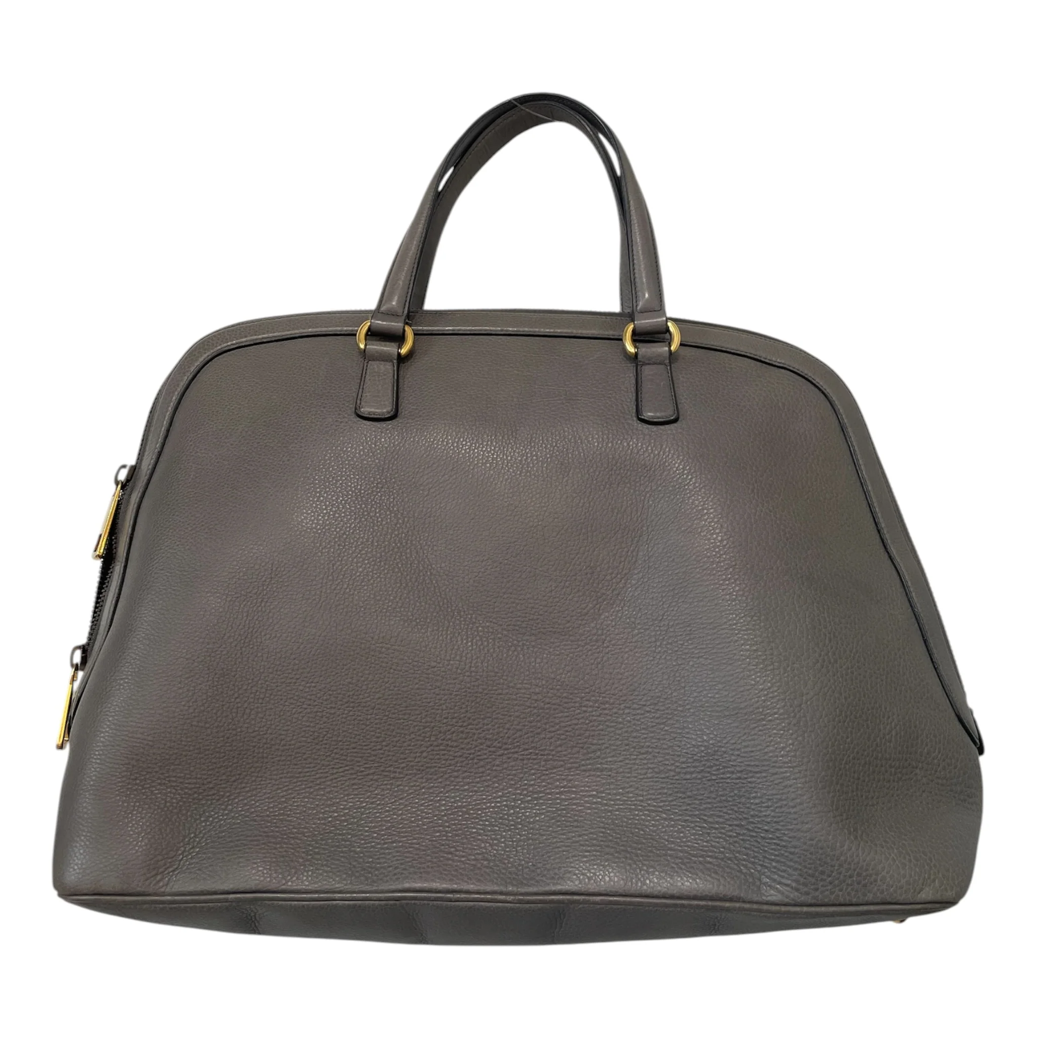 GUCCI/Tote Bag/Leather/GRY/Top Handle