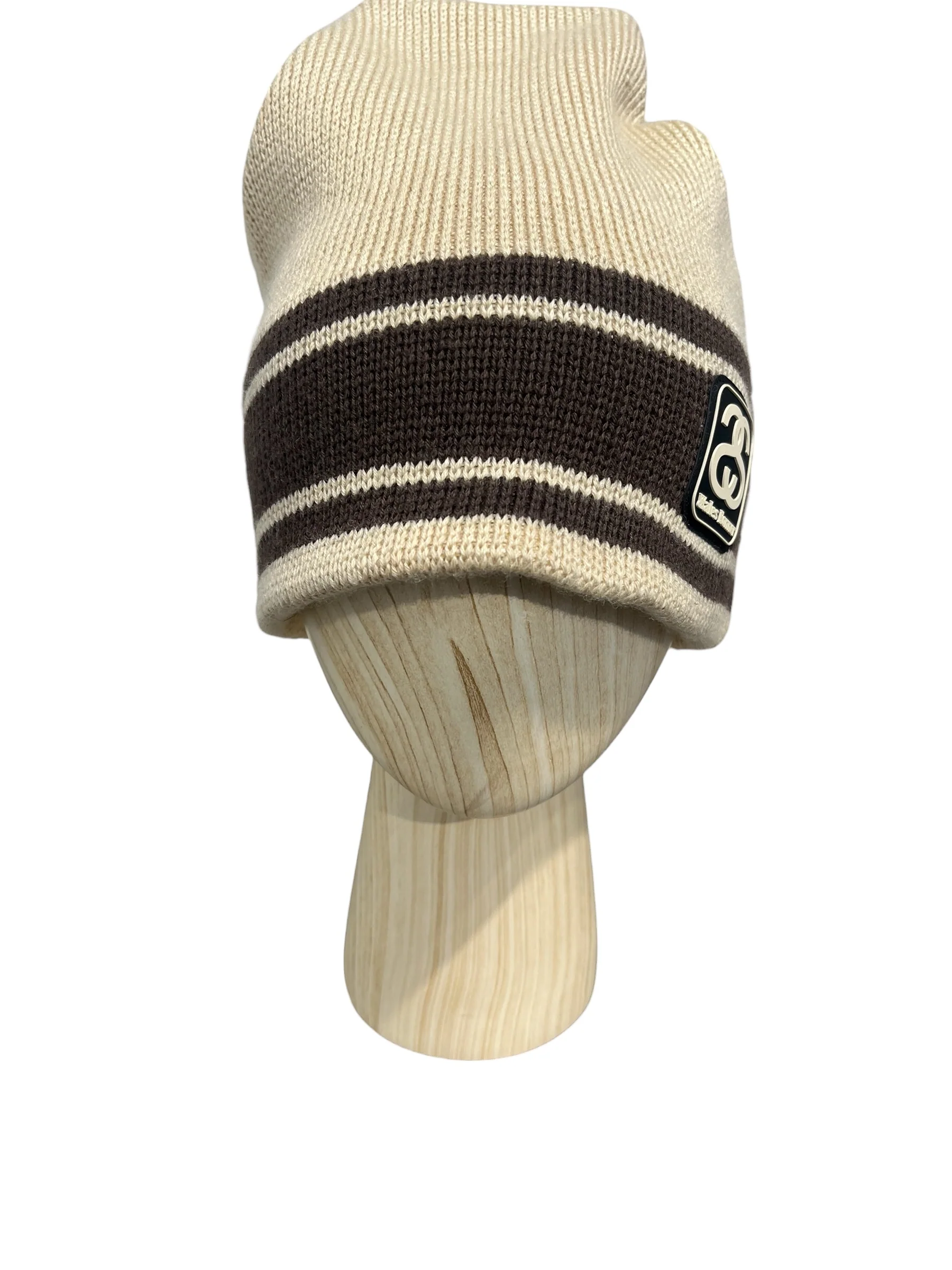 STUSSY/WALES BONNER/Beanie/Stripe/Cotton/CRM/TRAPEZOID BEANIE COLLAB