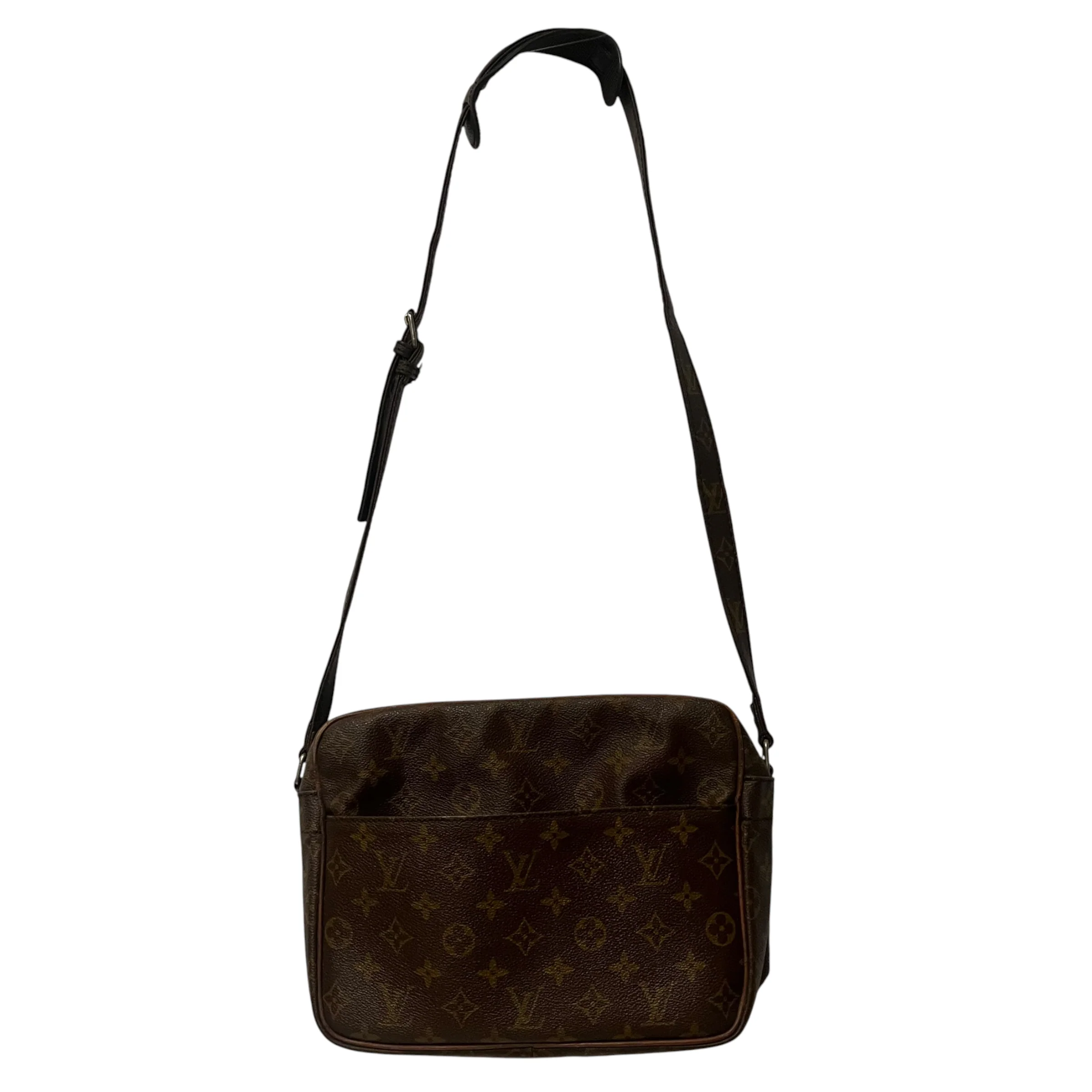 LOUIS VUITTON/Cross Body Bag/Monogram/Leather/BRW/saint cloud gm