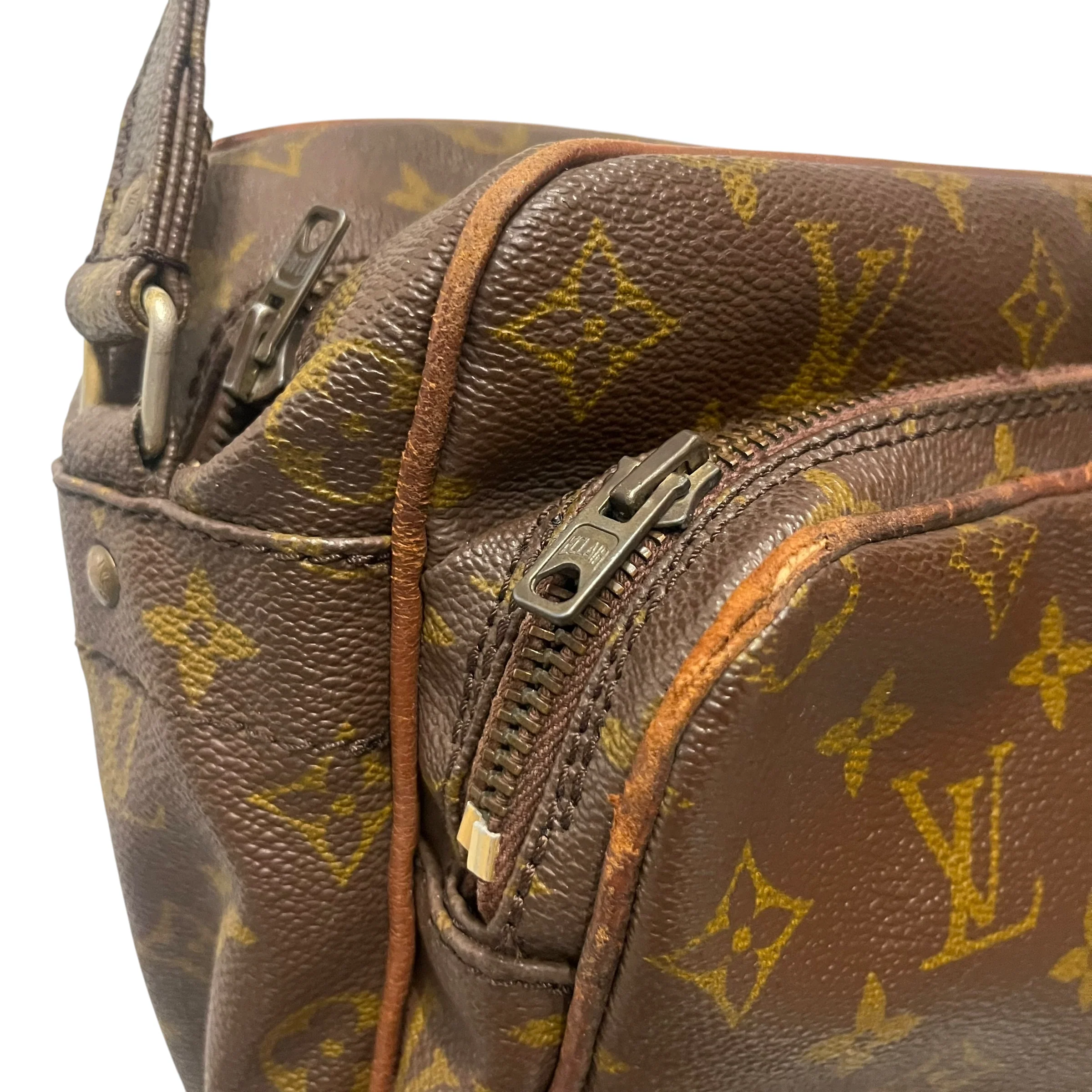 LOUIS VUITTON/Cross Body Bag/Monogram/Leather/BRW/saint cloud gm