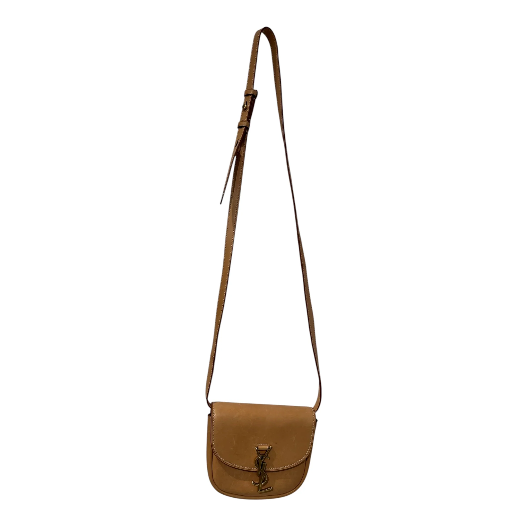 SAINT LAURENT/Cross Body Bag/Leather/BEG/GLT6220977 KAIA SMALL CRSSBODY