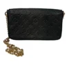 LOUIS VUITTON/Cross Body Bag/Monogram/Leather/BLK/Empreinte Felicie