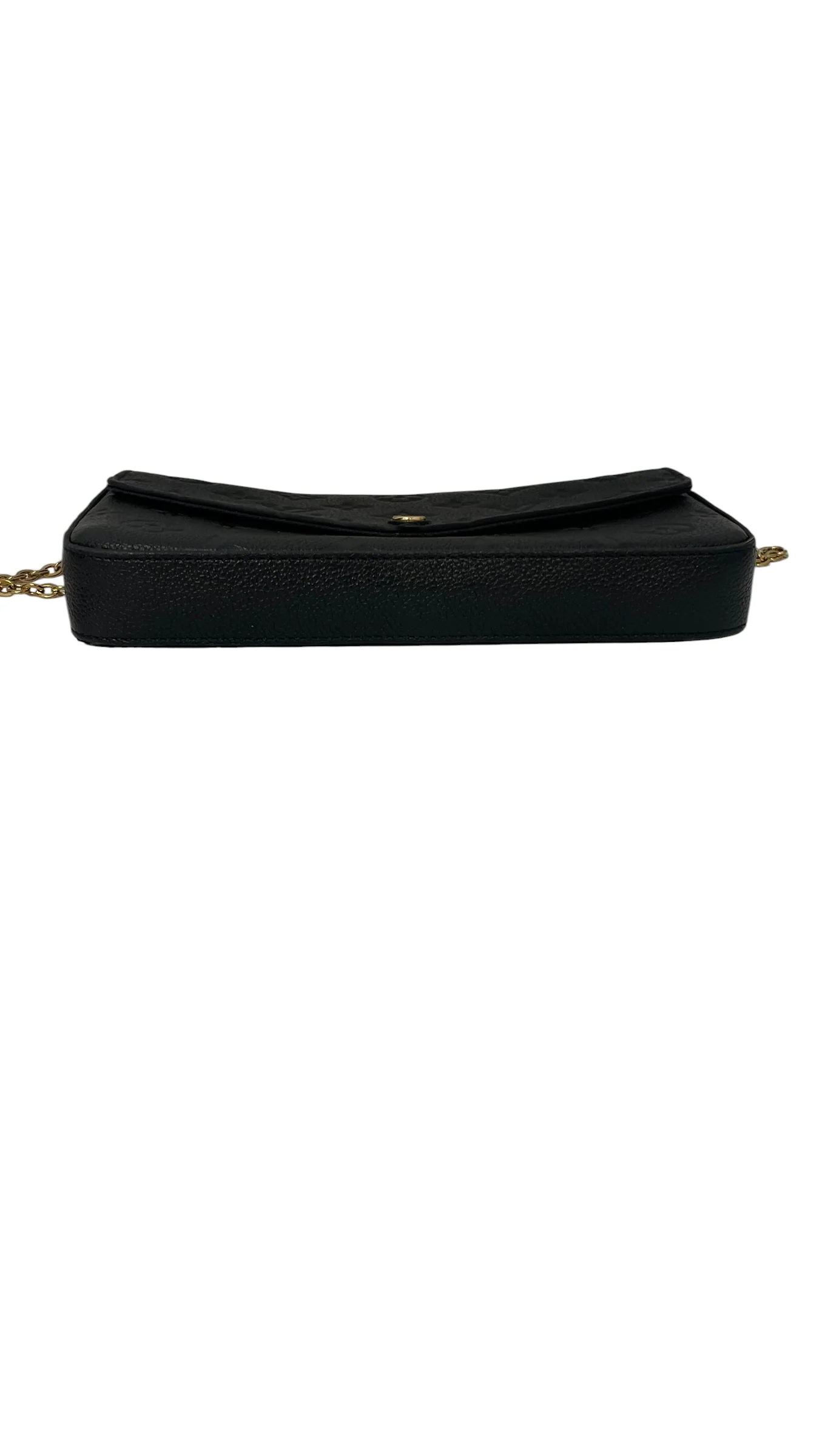 LOUIS VUITTON/Cross Body Bag/Monogram/Leather/BLK/Empreinte Felicie