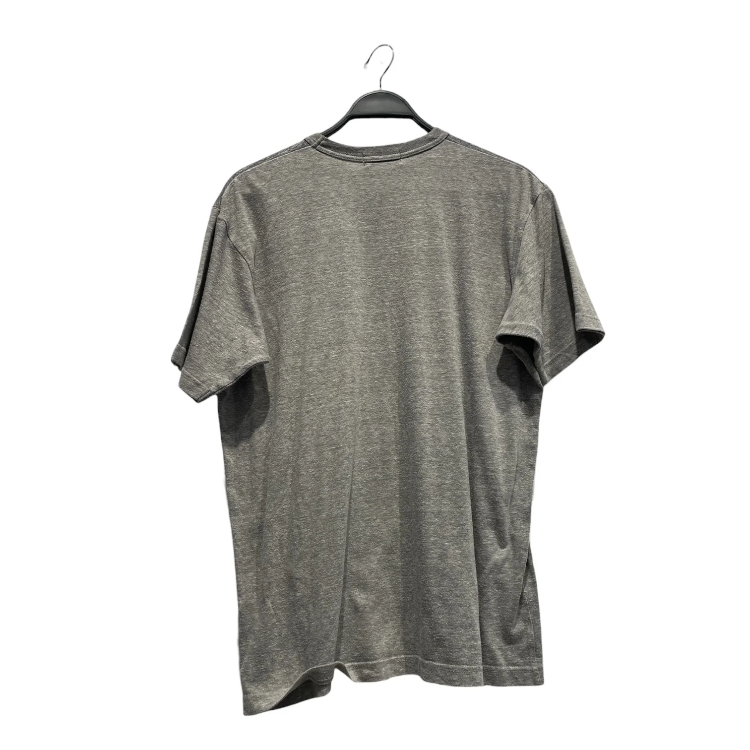 A BATHING APE/T-Shirt/L/Cotton/GRY/Triple Star Bathing Ape