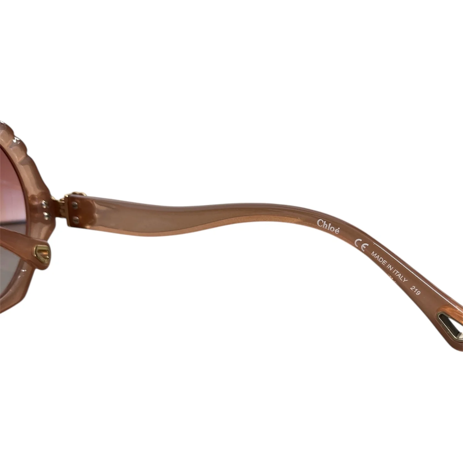 Chloe/Sunglasses/Plastic/PNK/round flower sunglasses