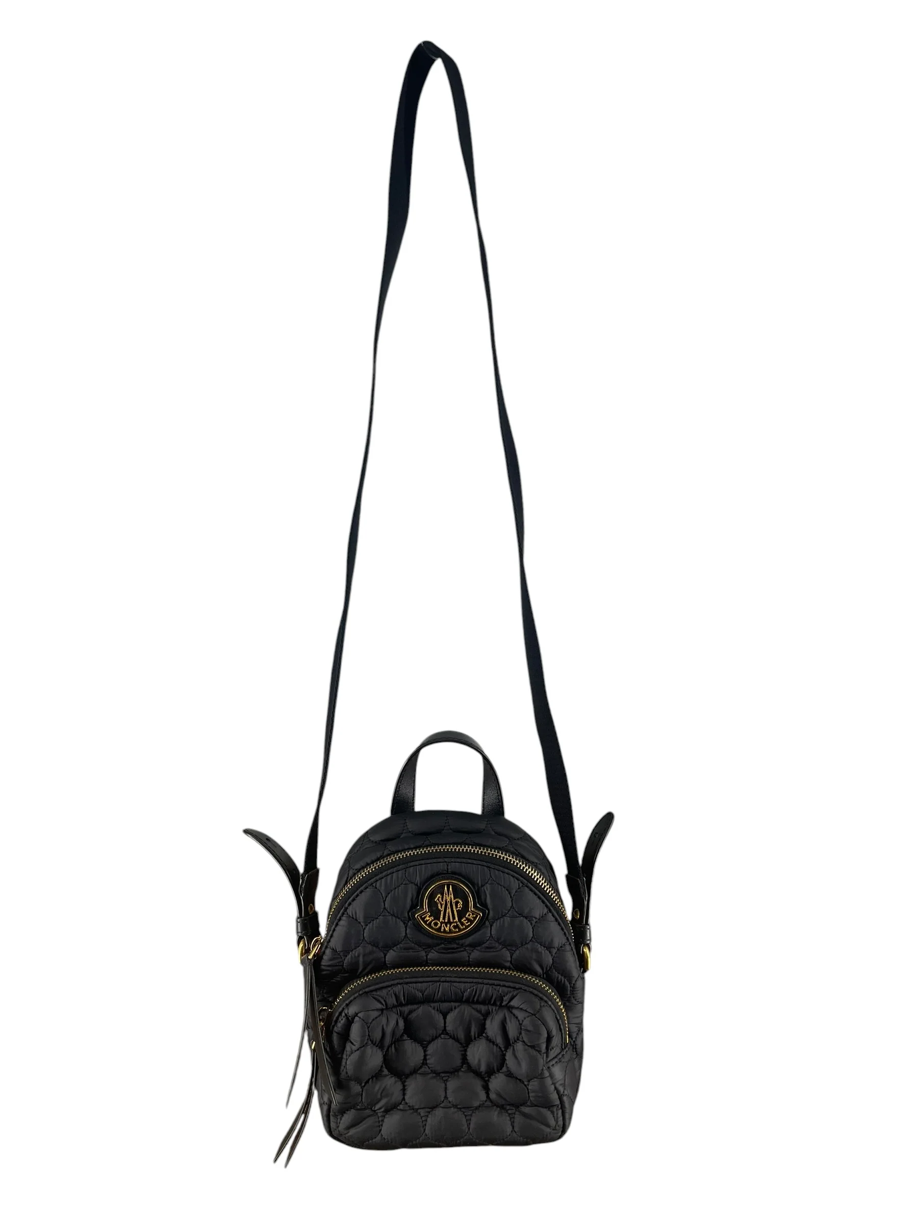 MONCLER/Backpack/BLK/MINI GLD HRDWARE