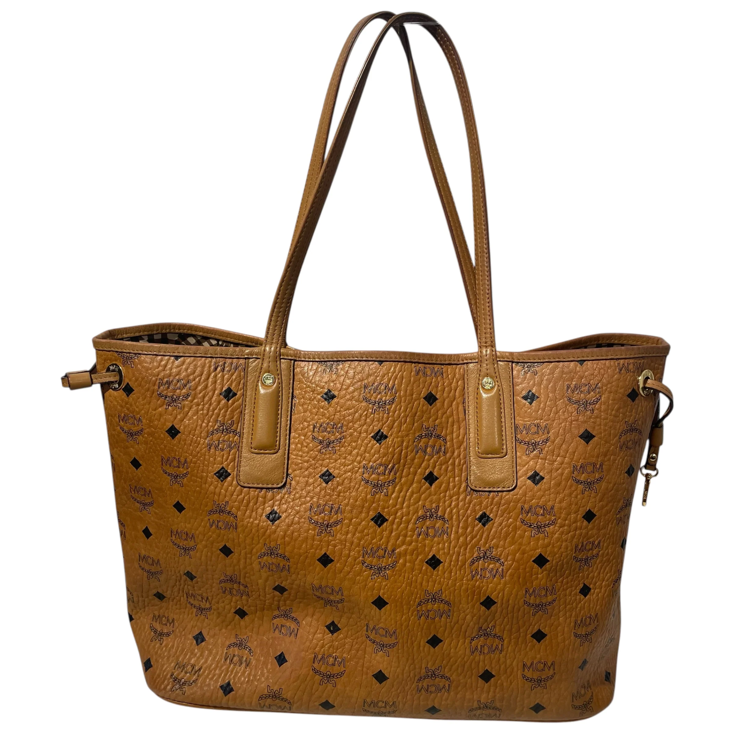 MCM/Bag/Monogram/Cotton/CML/