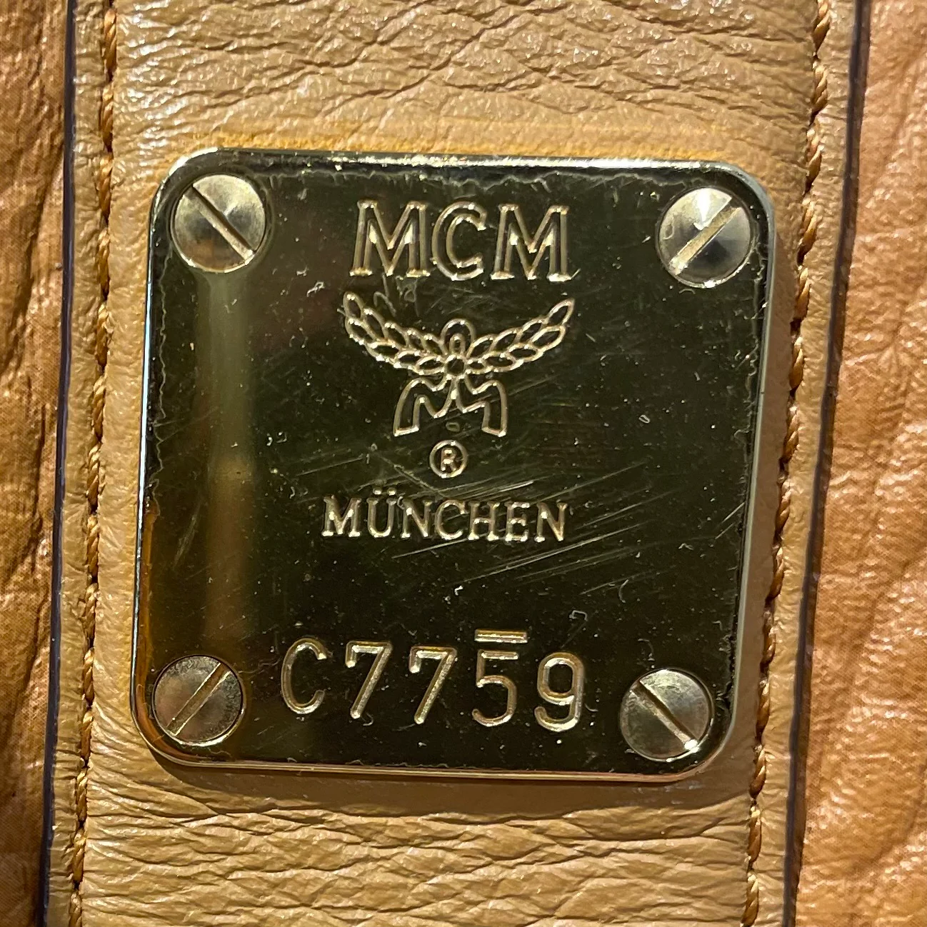 MCM/Bag/Monogram/Cotton/CML/
