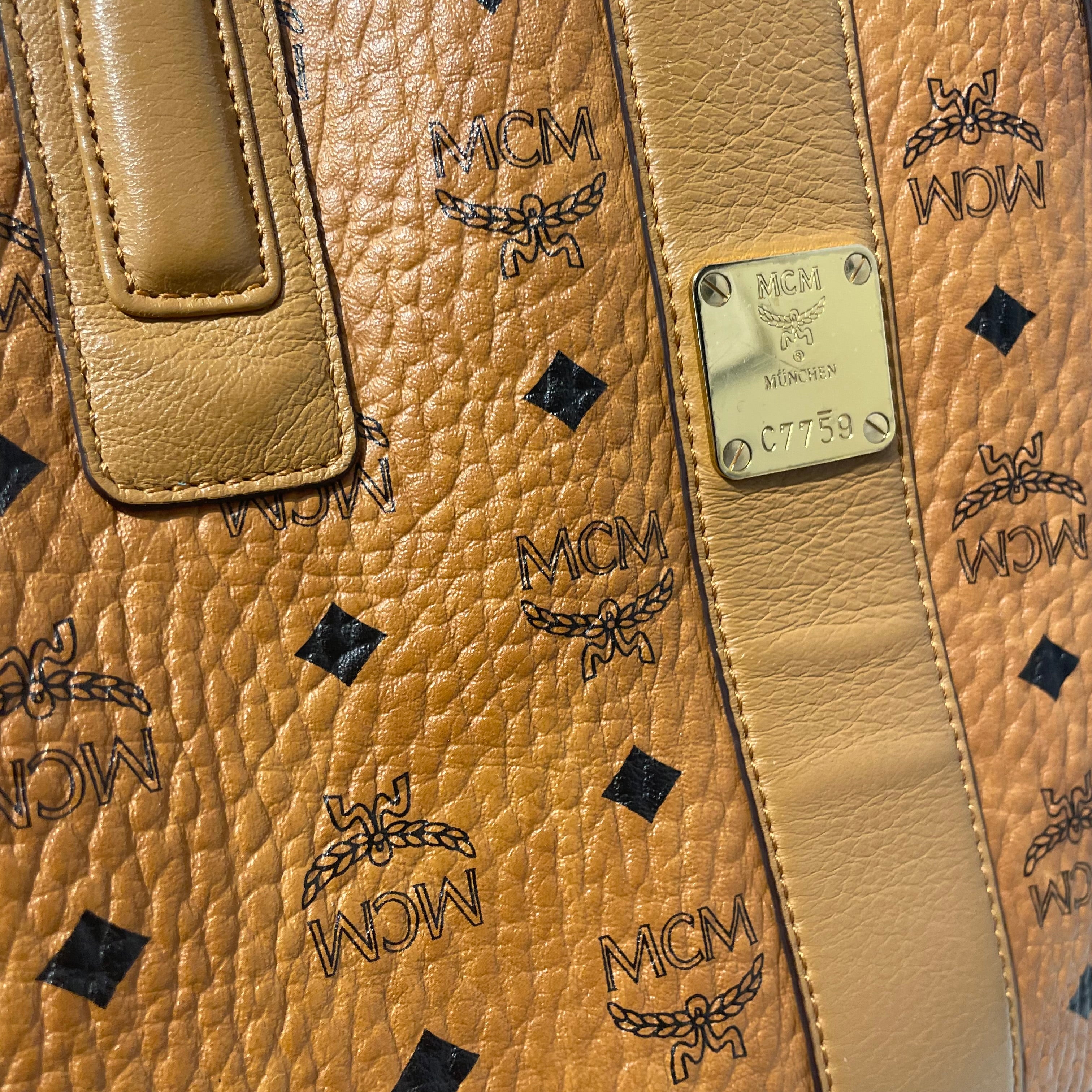 MCM/Bag/Monogram/Cotton/CML/