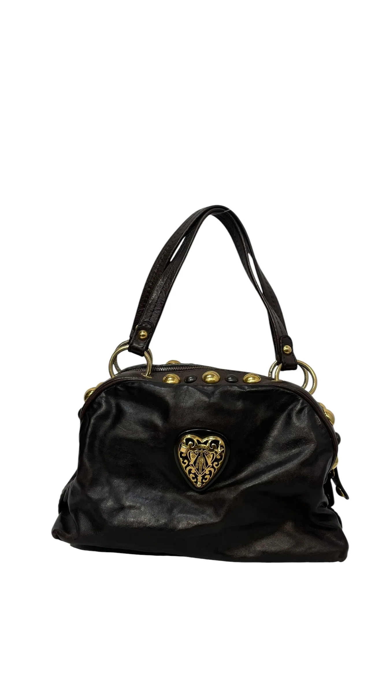 GUCCI/Hand Bag/Leather/BRW/BABOUSKA DOME