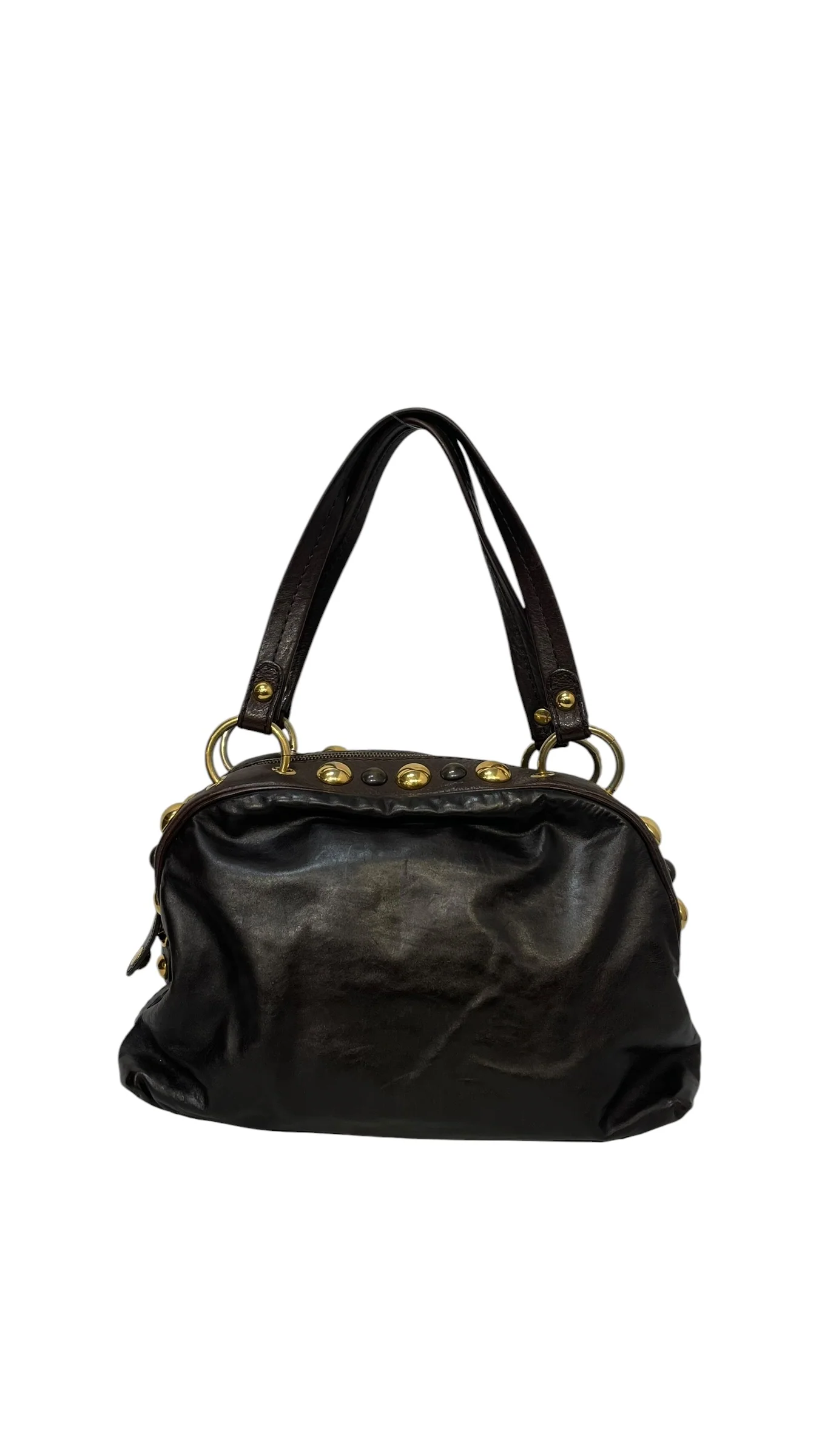 GUCCI/Hand Bag/Leather/BRW/BABOUSKA DOME