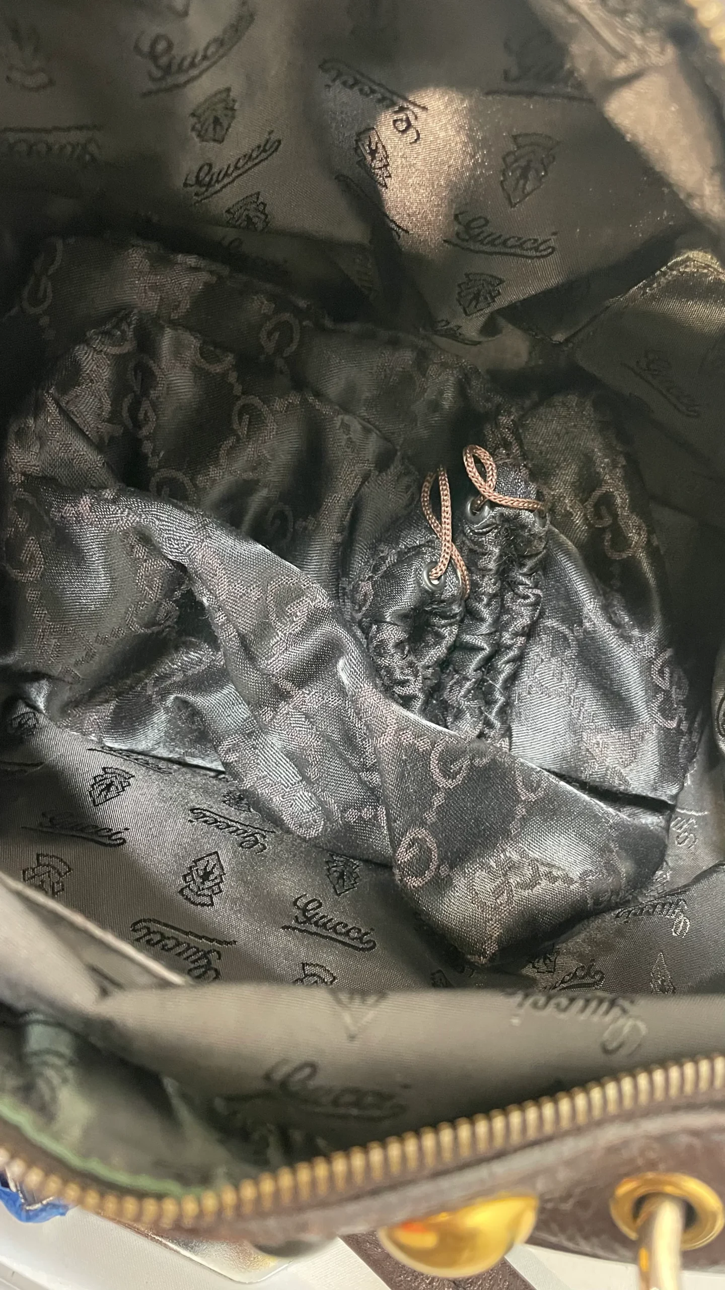 GUCCI/Hand Bag/Leather/BRW/BABOUSKA DOME