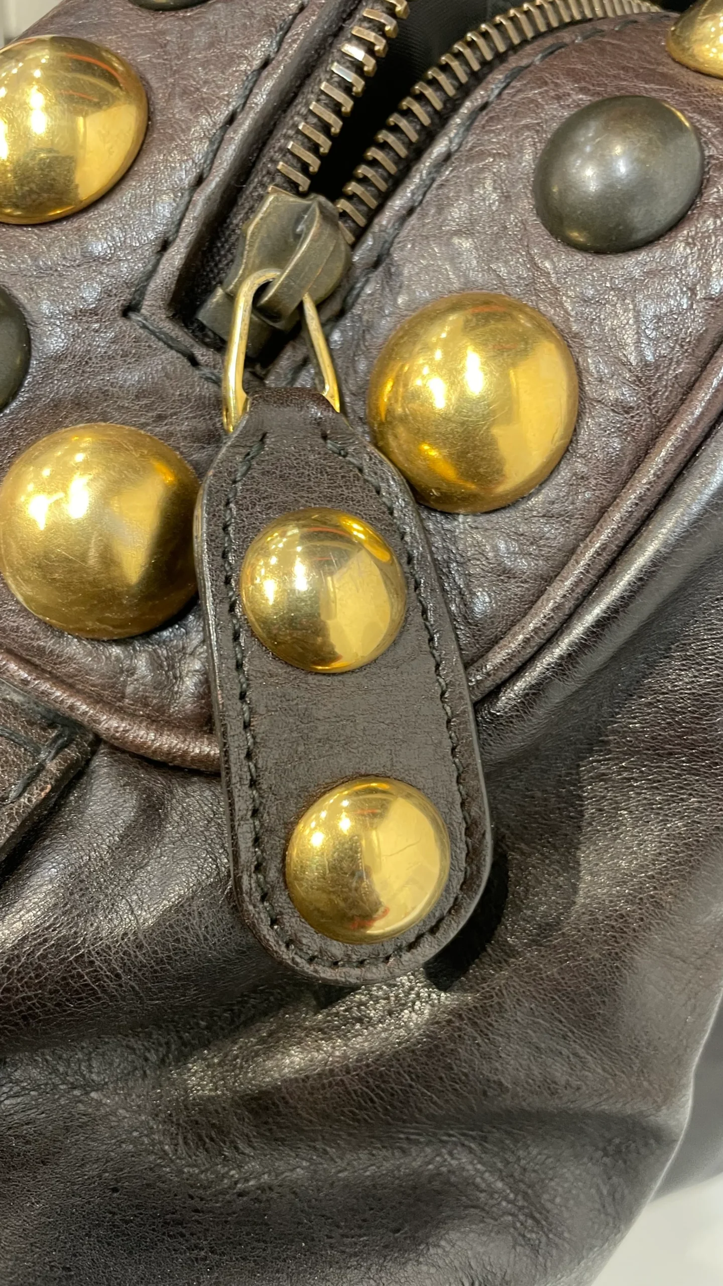 GUCCI/Hand Bag/Leather/BRW/BABOUSKA DOME