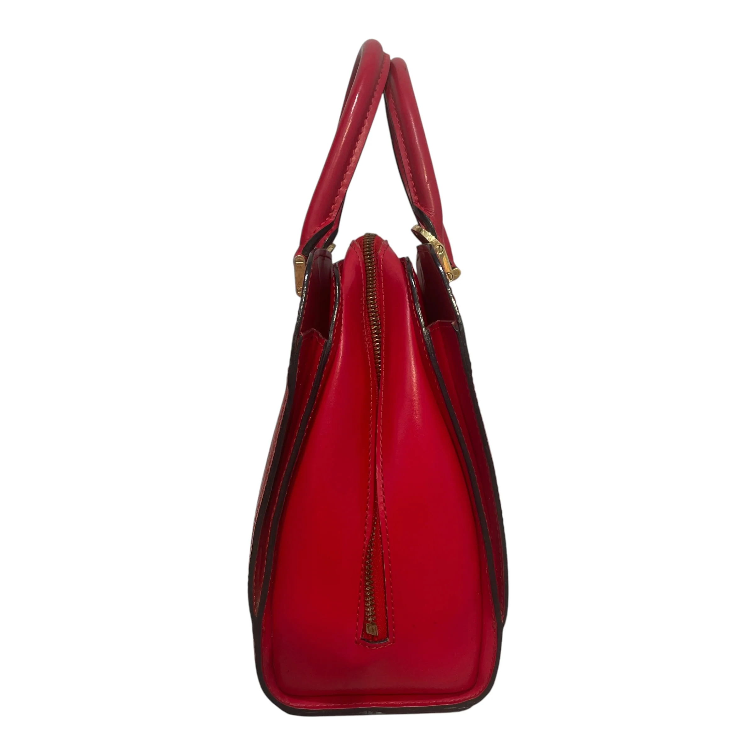 LOUIS VUITTON/Bag/Leather/RED/EPI Leather Hand Bag
